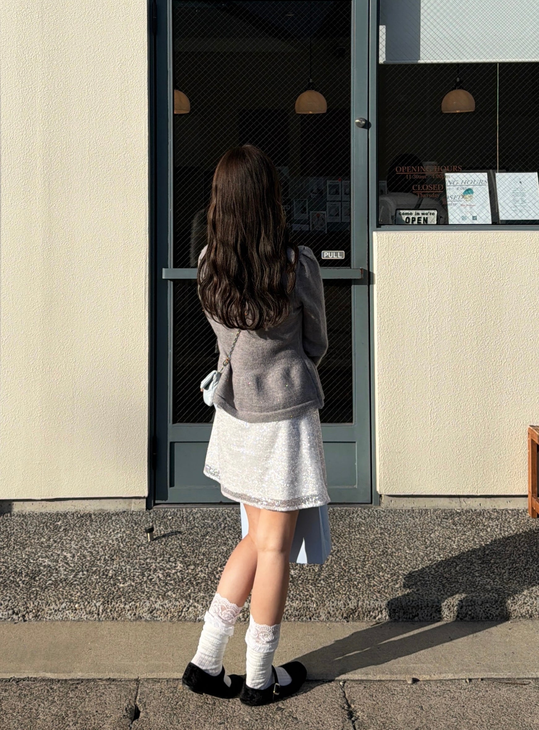 スパンコールミニスカート