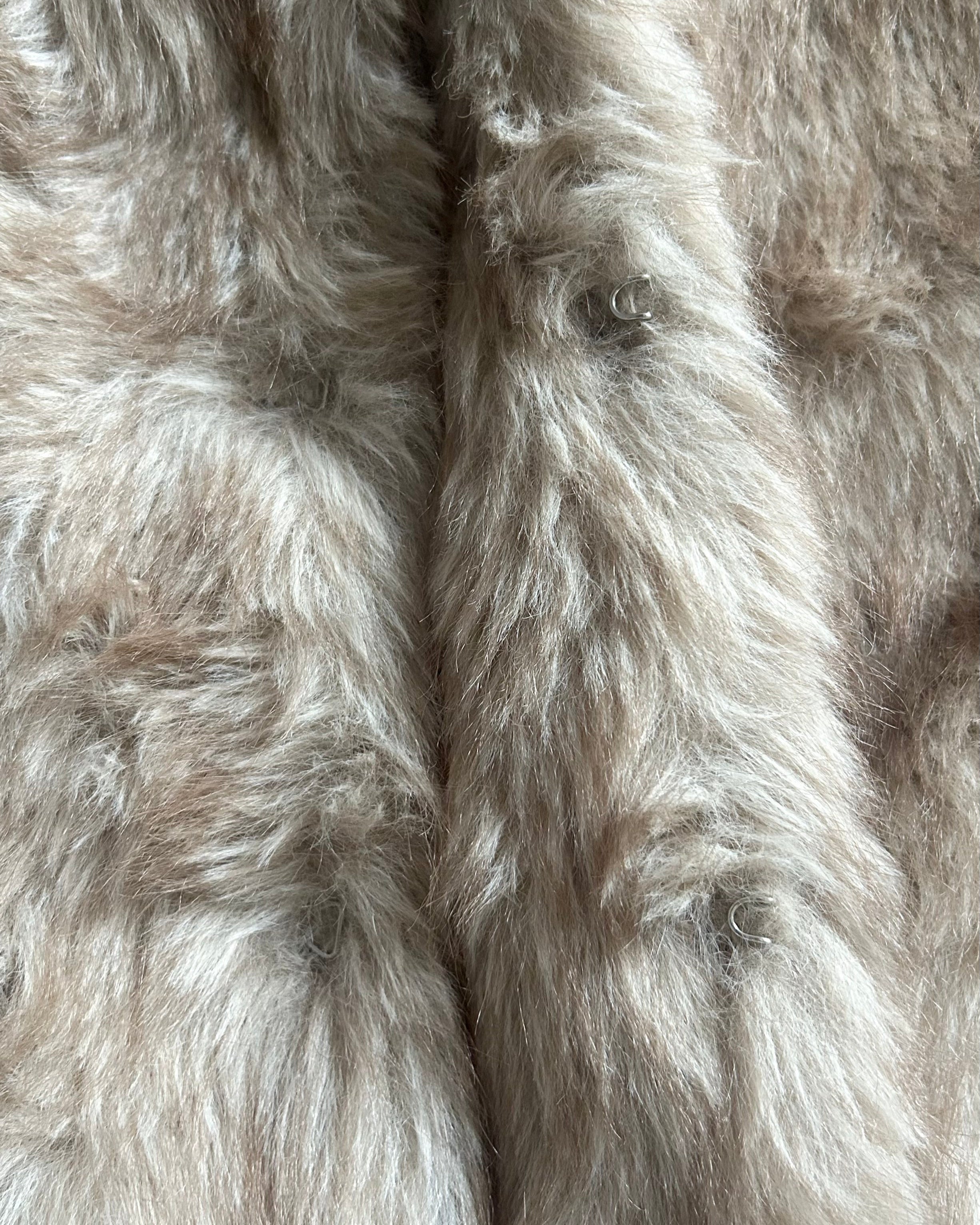 2wayベルトファーコート