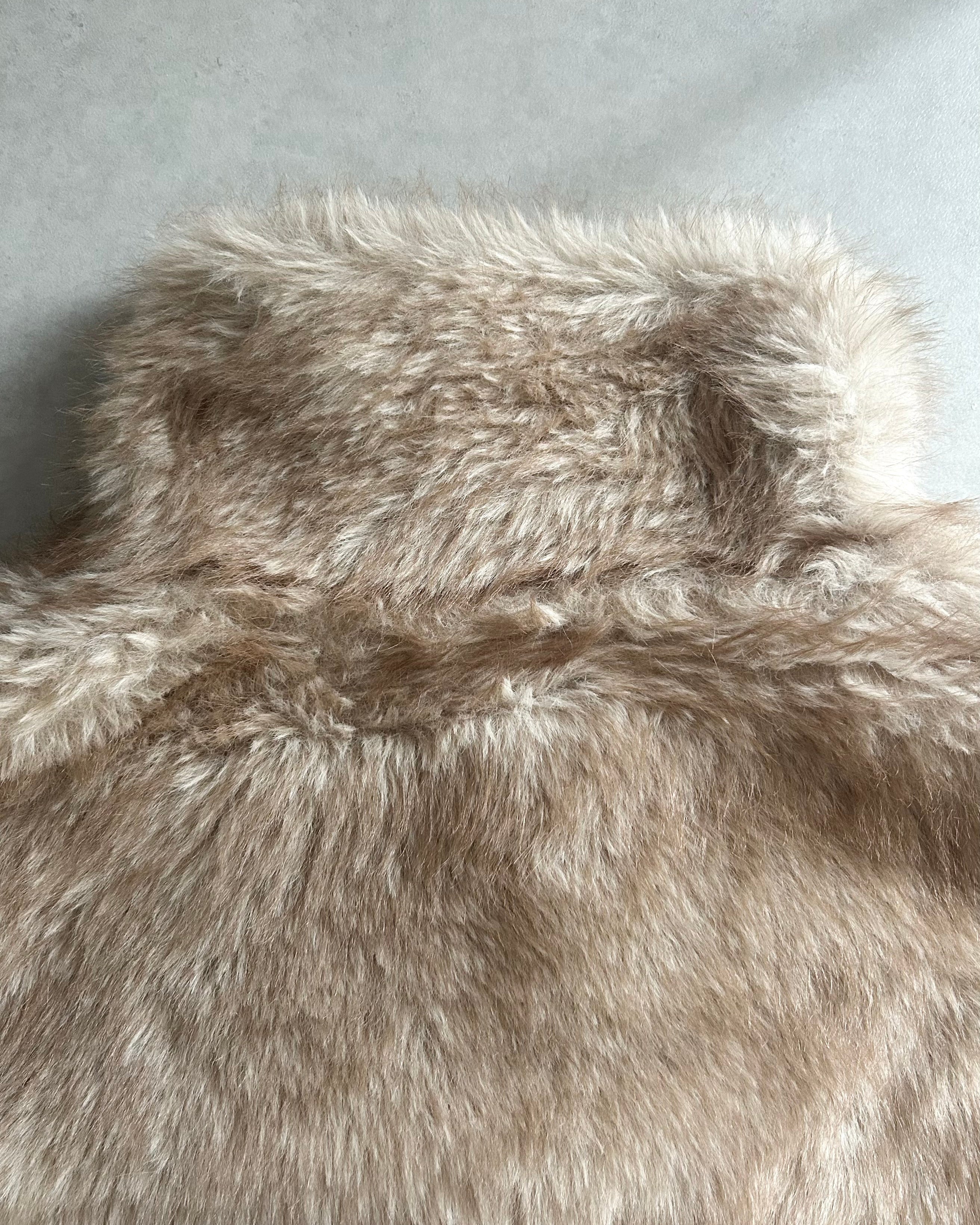 2wayベルトファーコート