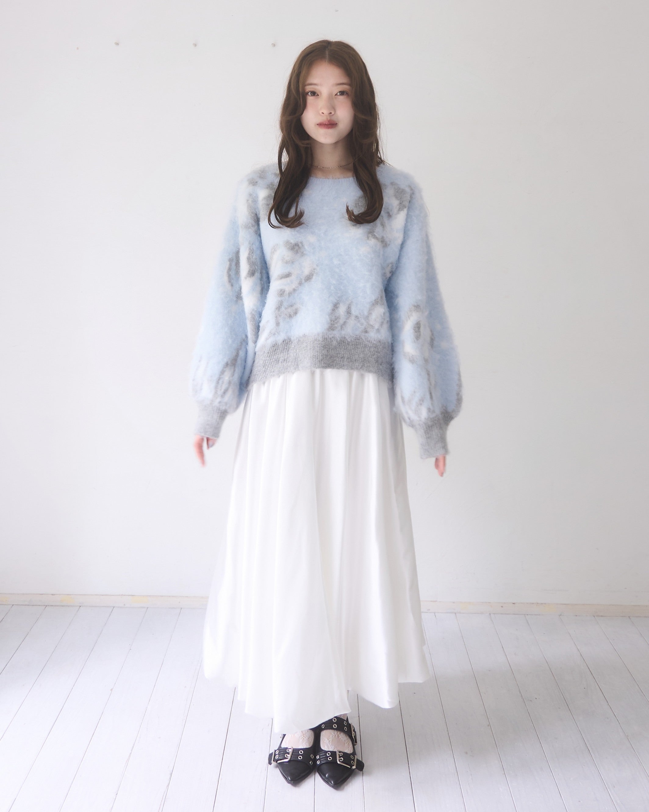 玫瑰细微的设计编织