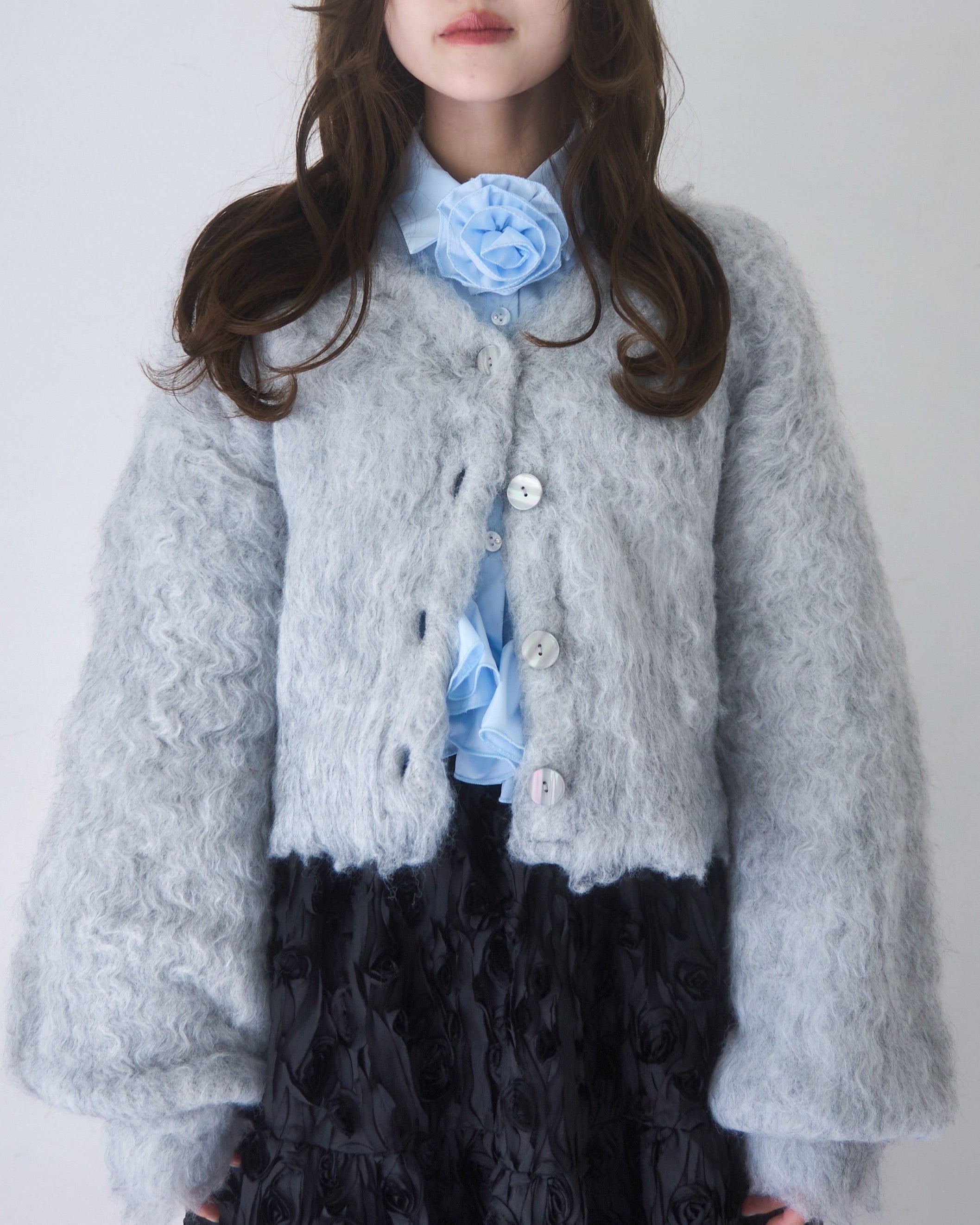 CADUNE シャギーニットカーディガン CADUNE（カデュネ）の「もふもふ