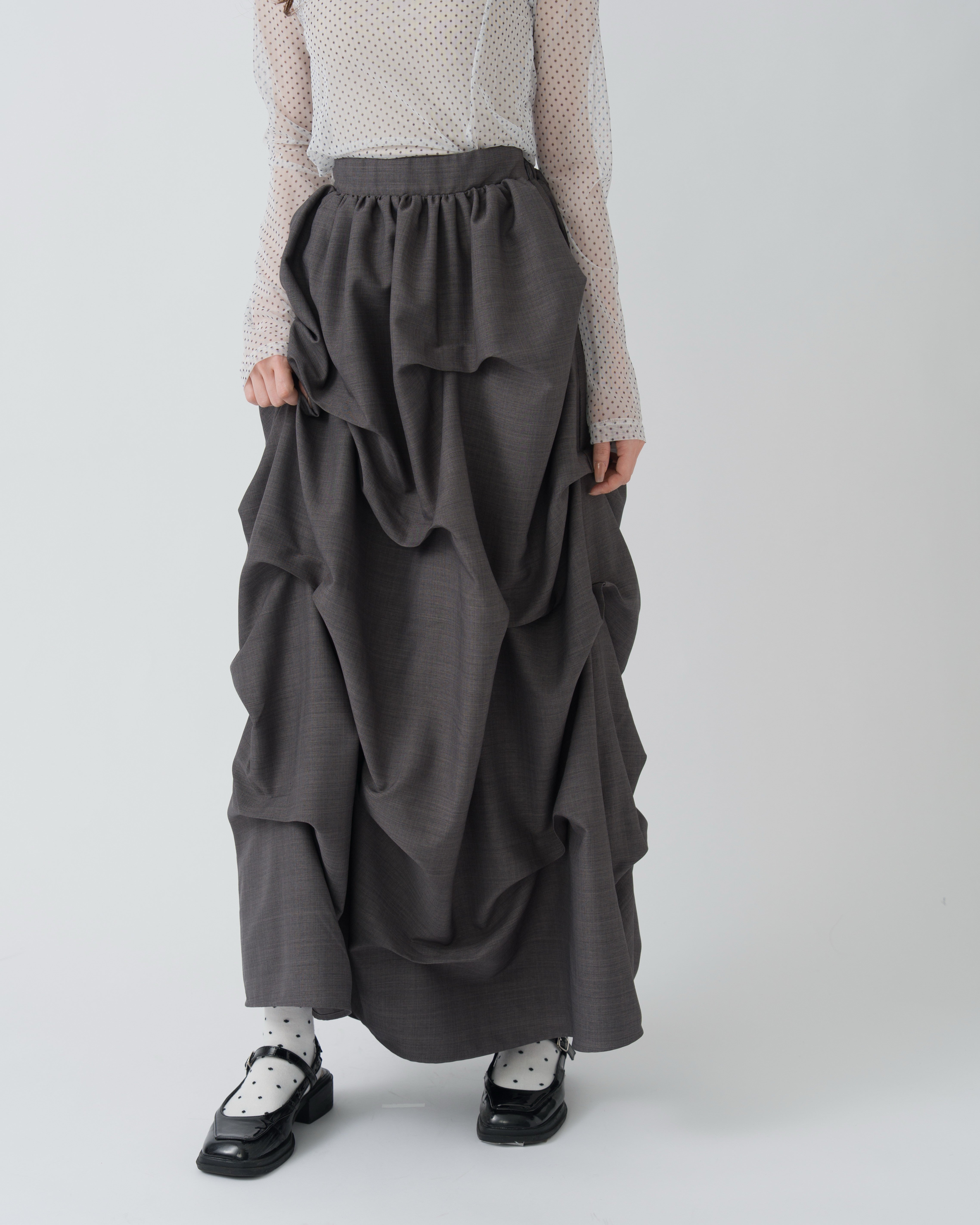 ランダムタックスカート