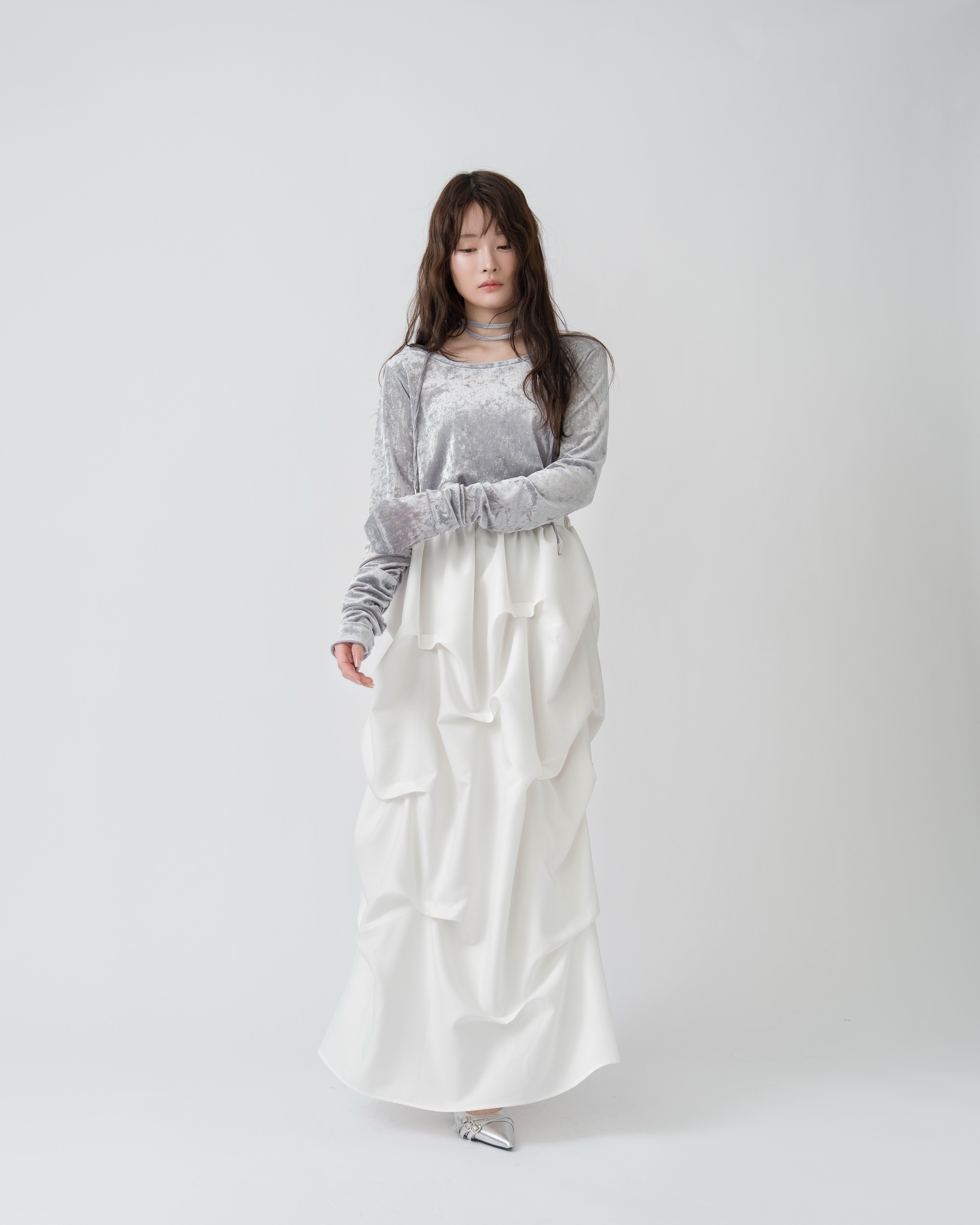 ランダムタックスカート