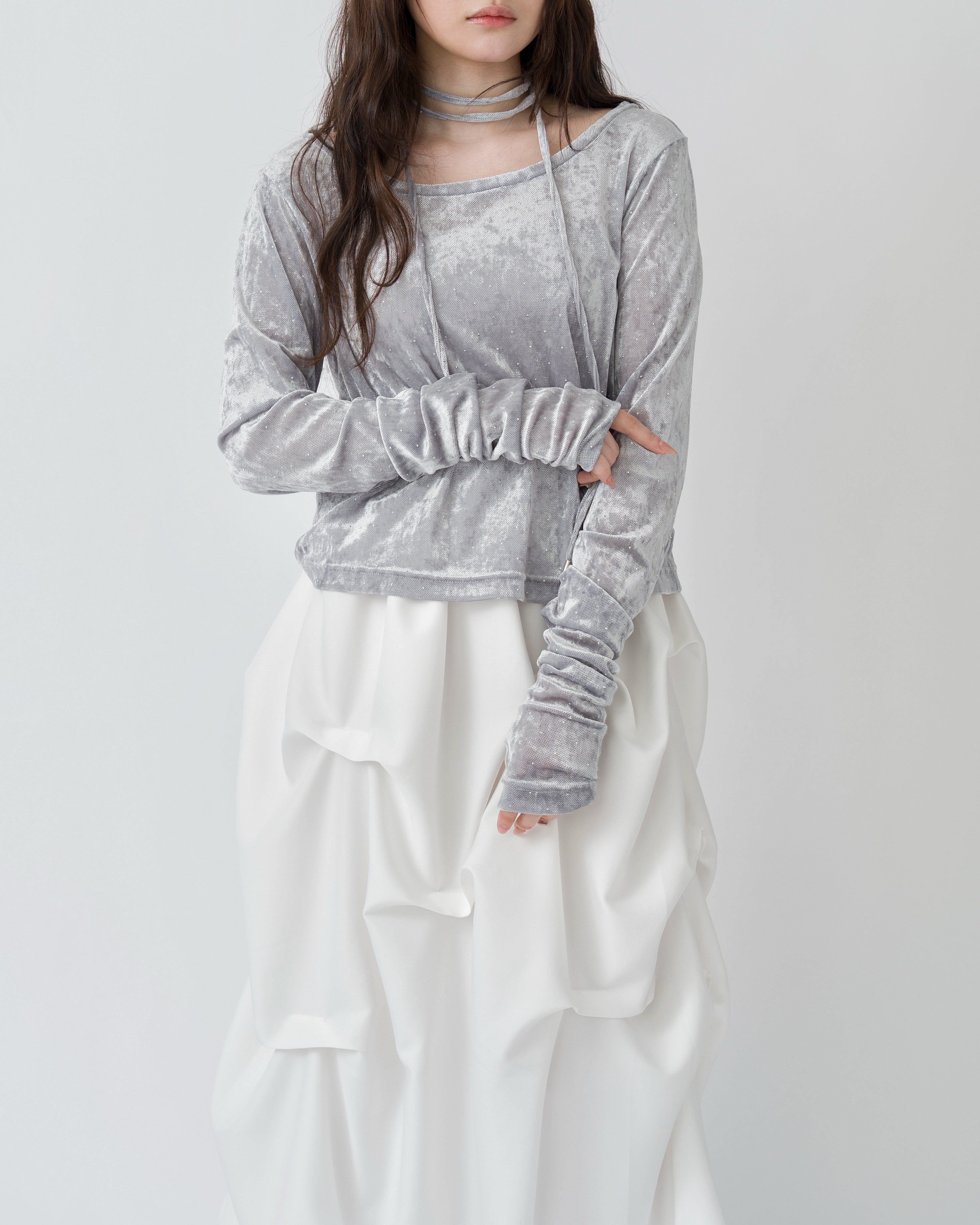 ランダムタックスカート