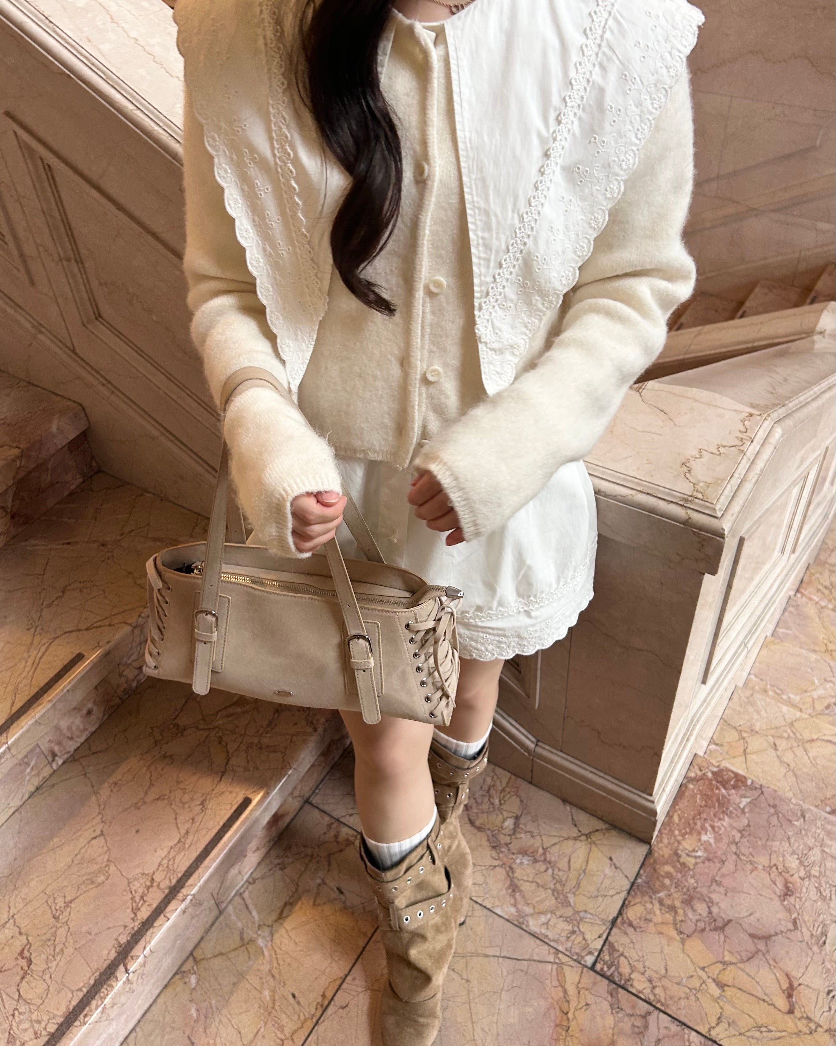 【予約】セーラーカラーシャツワンピース