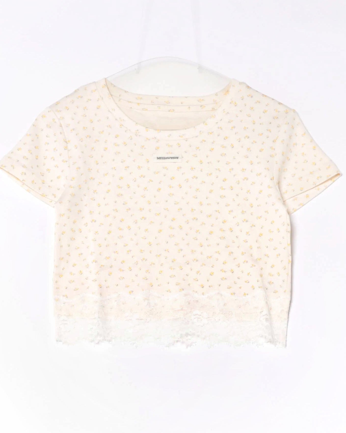 【一部予約】レースヘムTシャツ