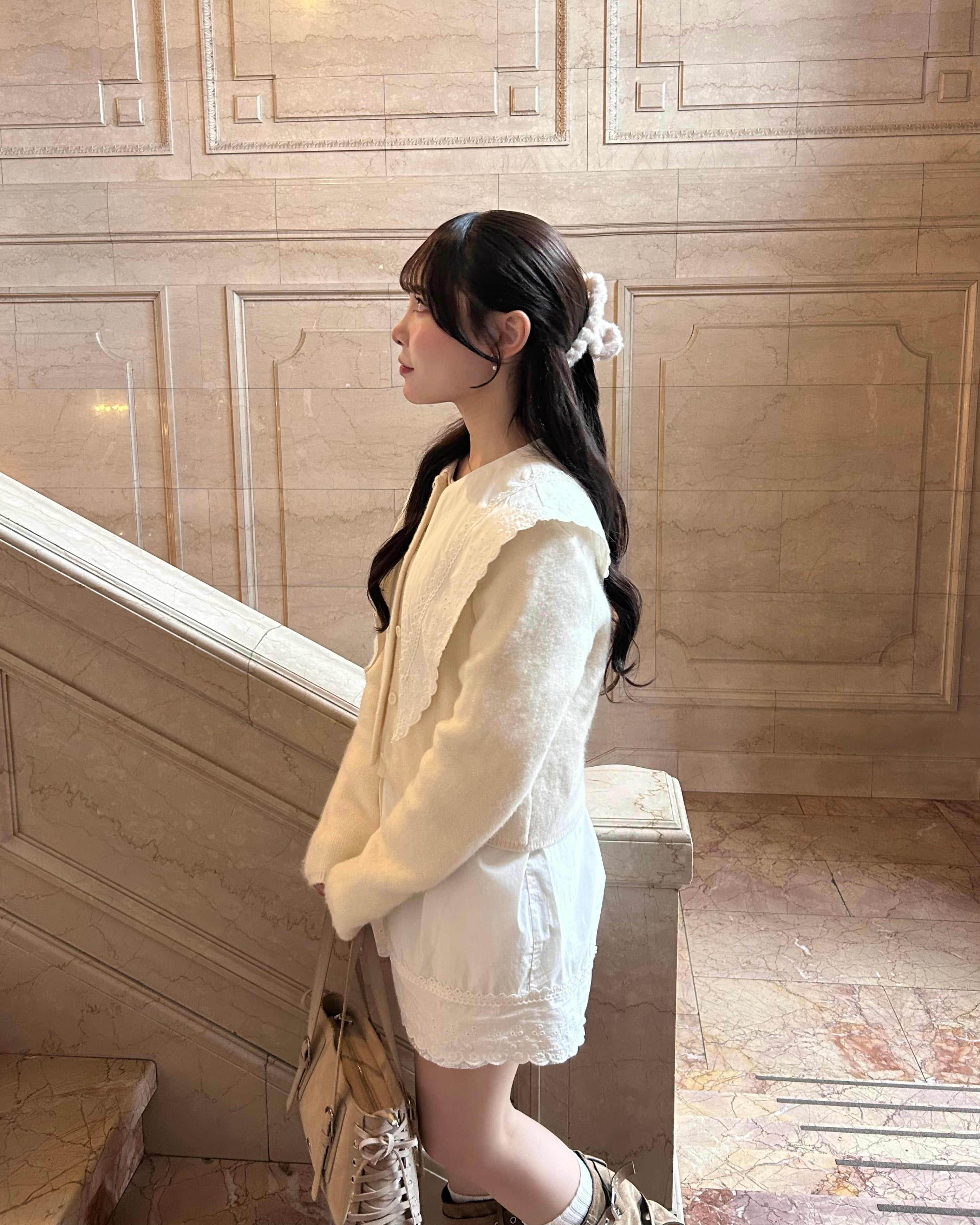 【予約】セーラーカラーシャツワンピース