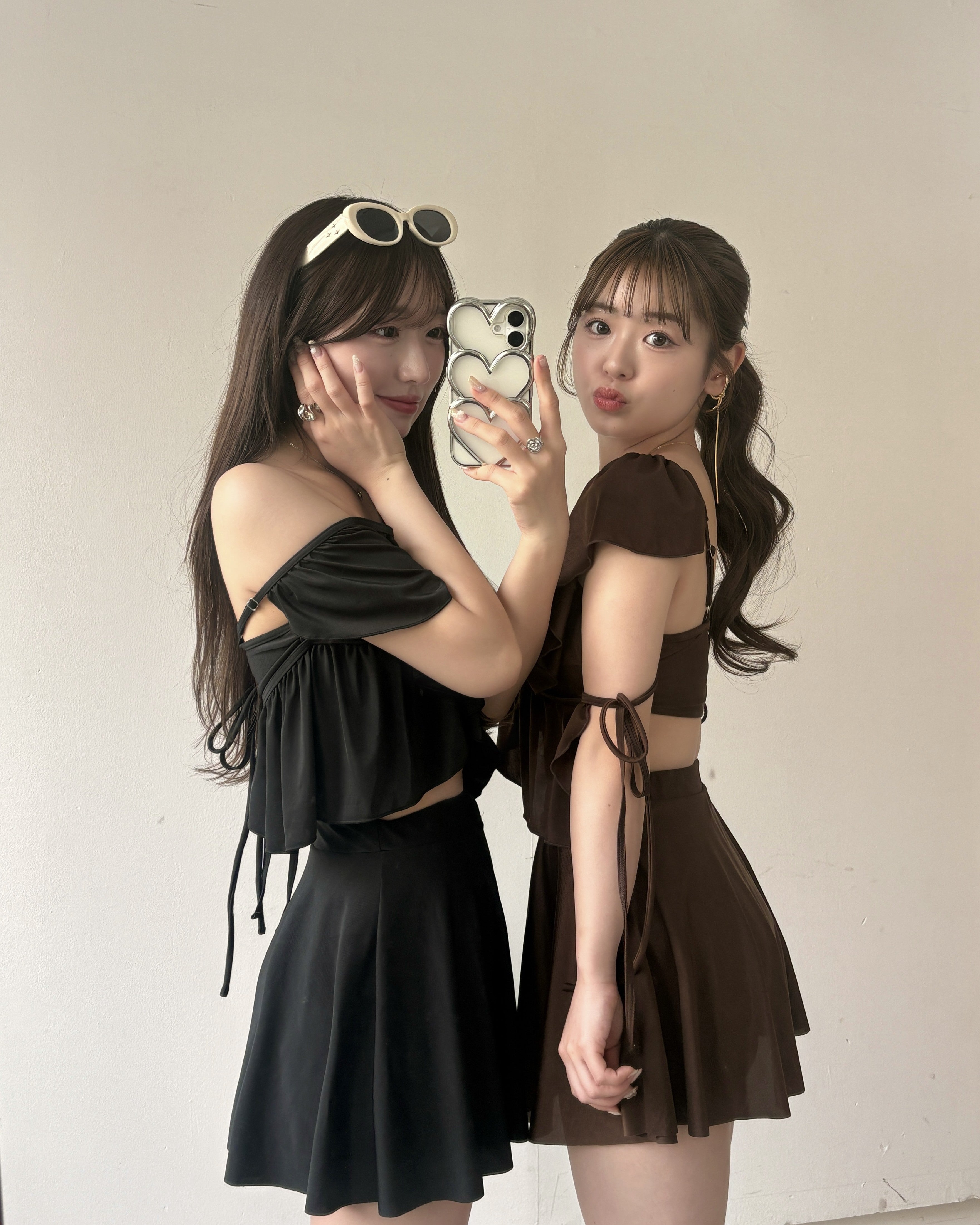 model:157cm/model:150cm