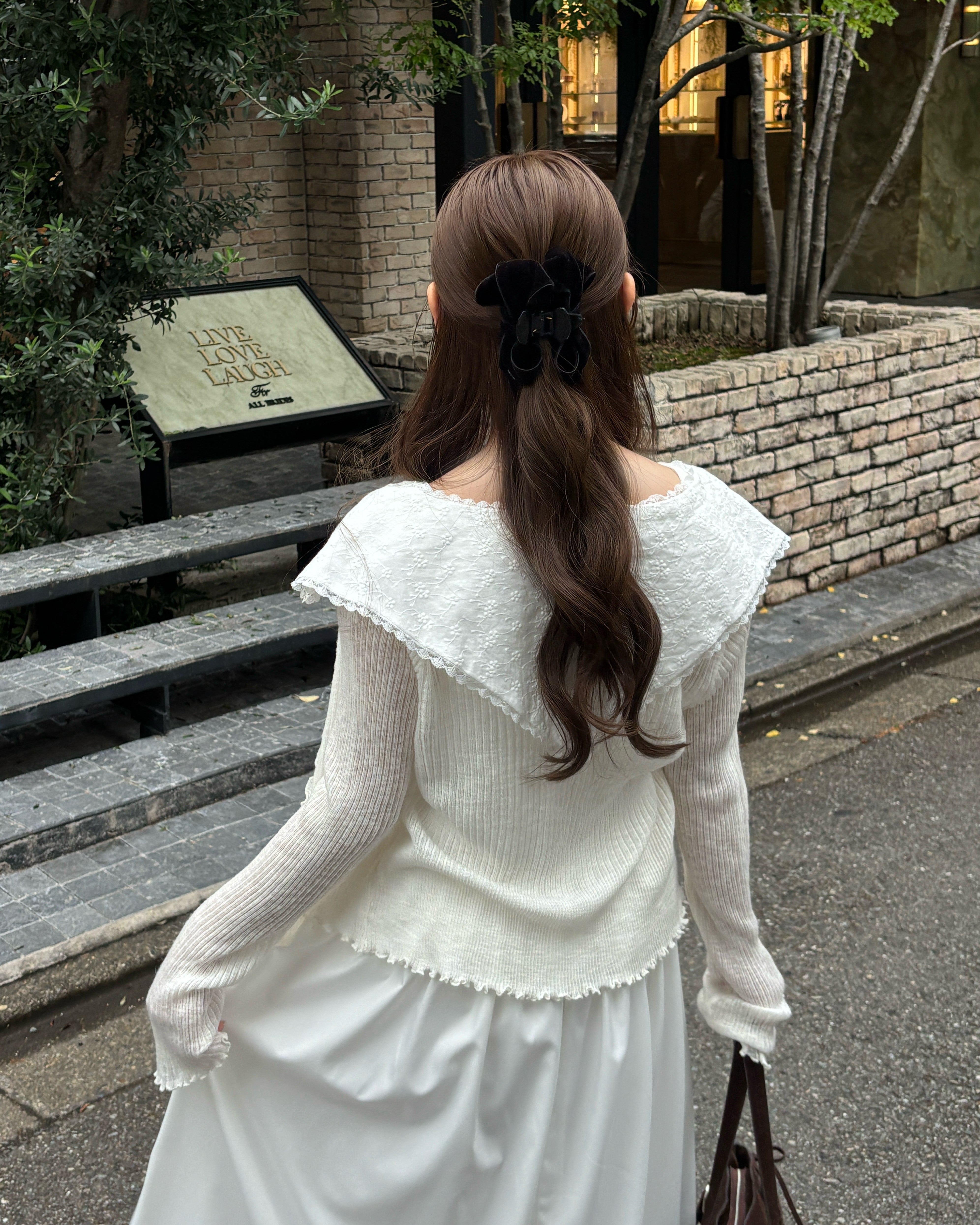 【予約】セーラーカラーシャツワンピース