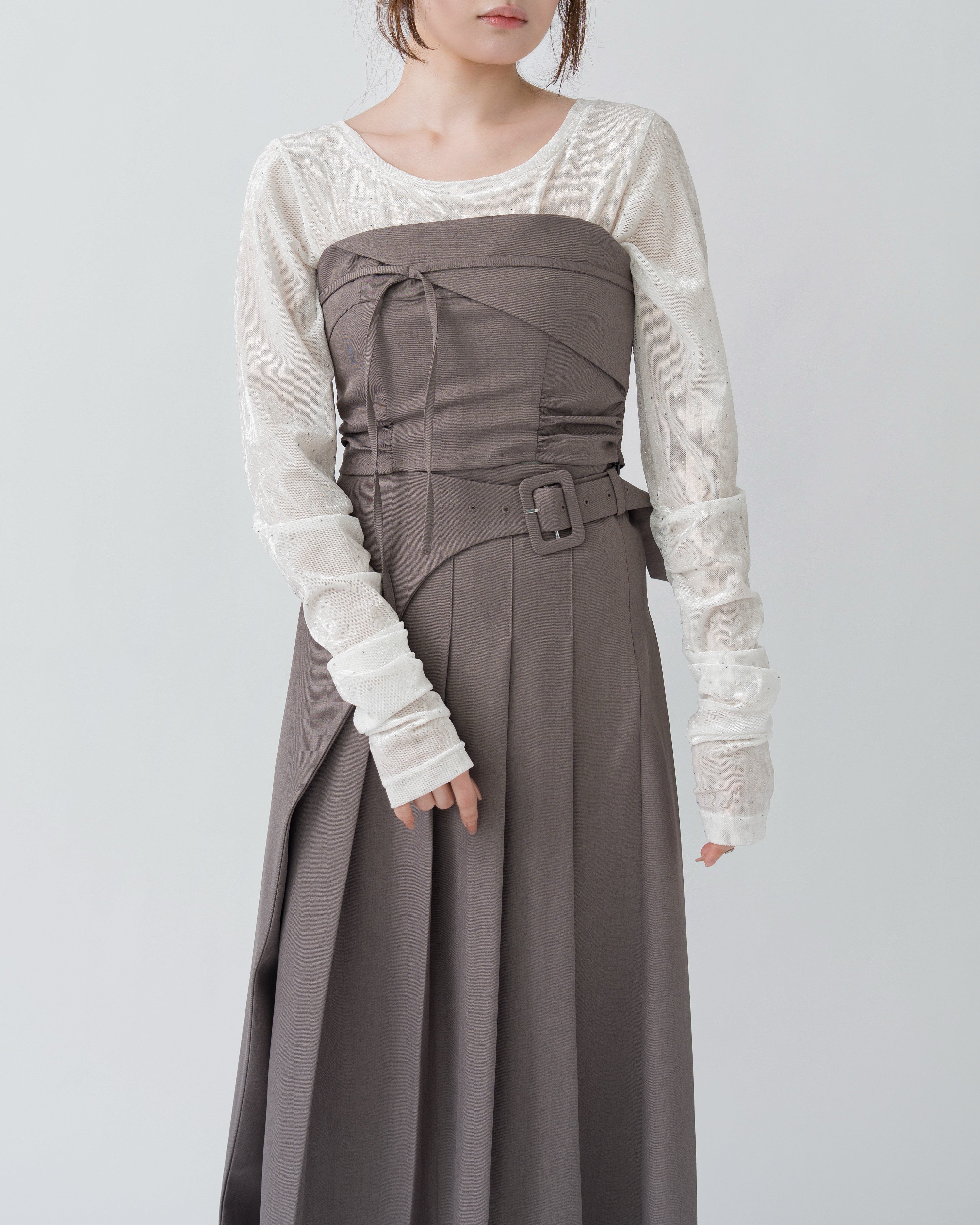 シアーベロアビジュートップス