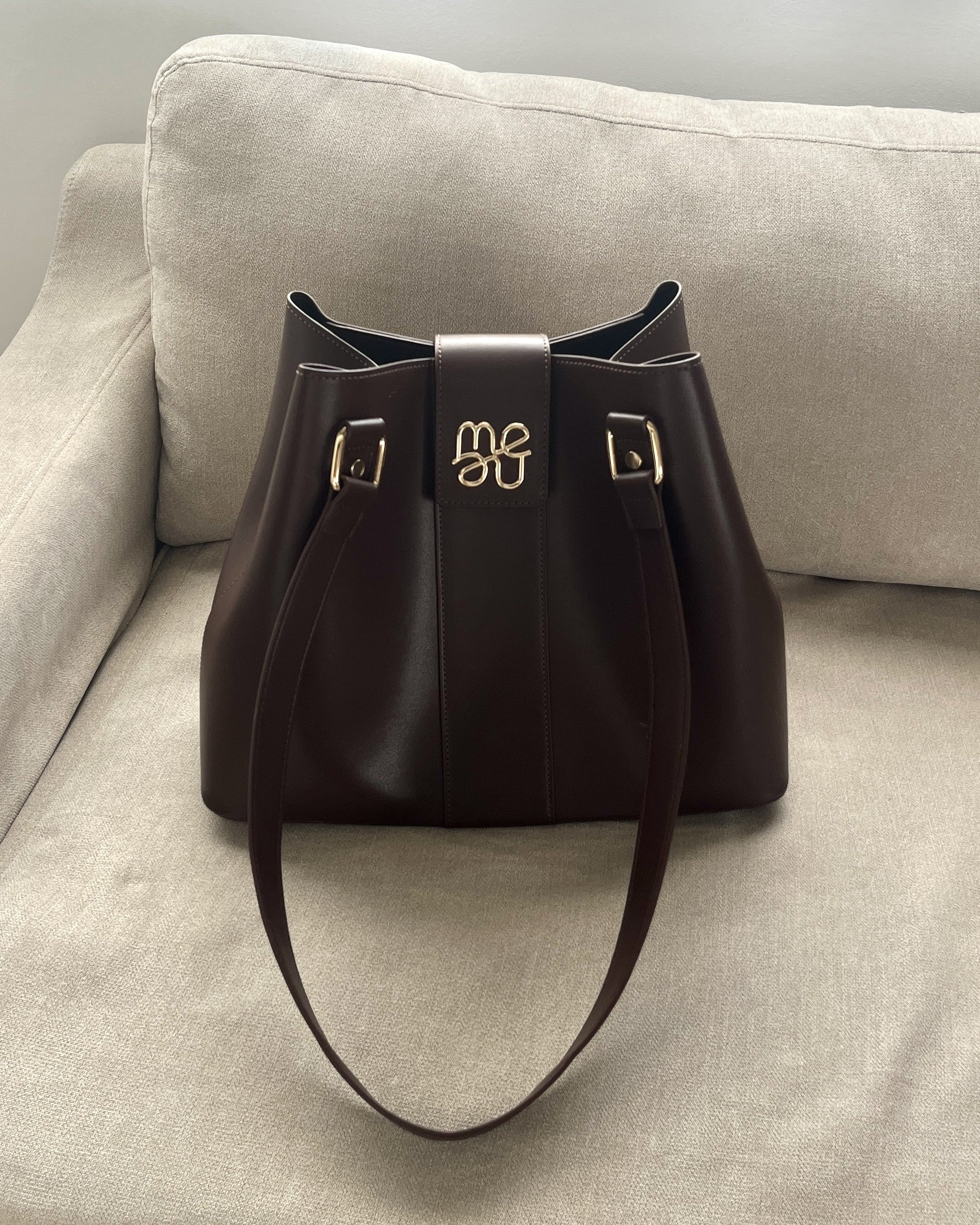 2way A4 logo belt bag