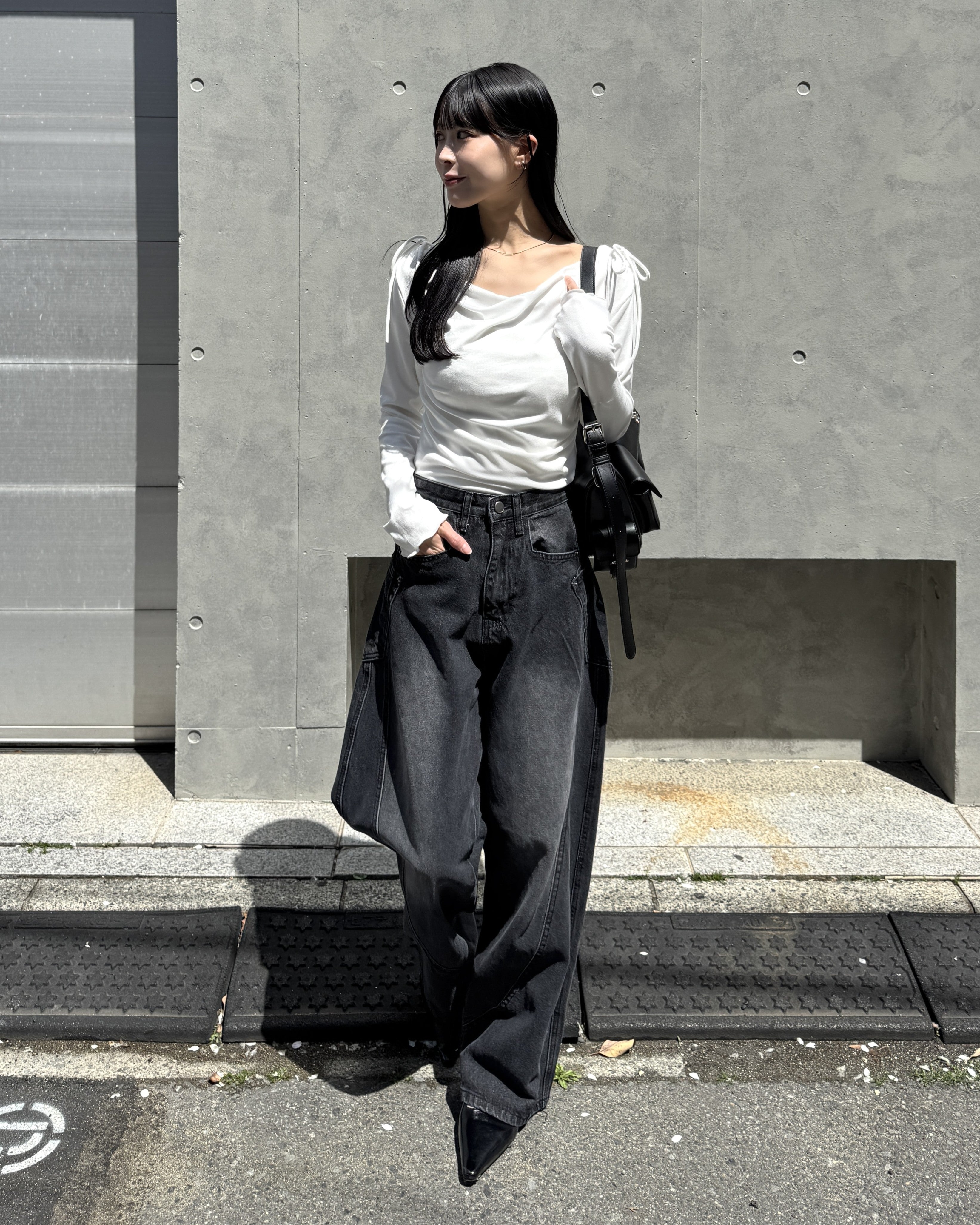 model:162cm/アイボリー
