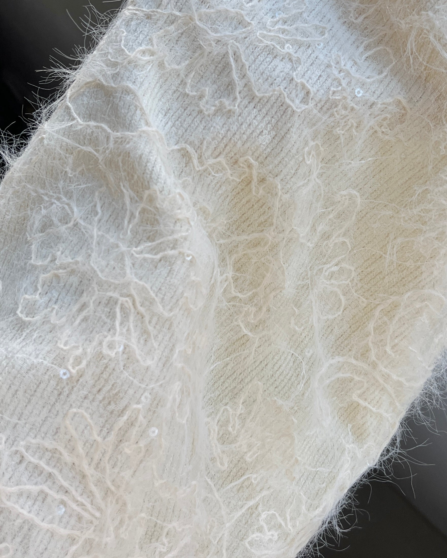 Choker Set 2way蕾丝针织开衫