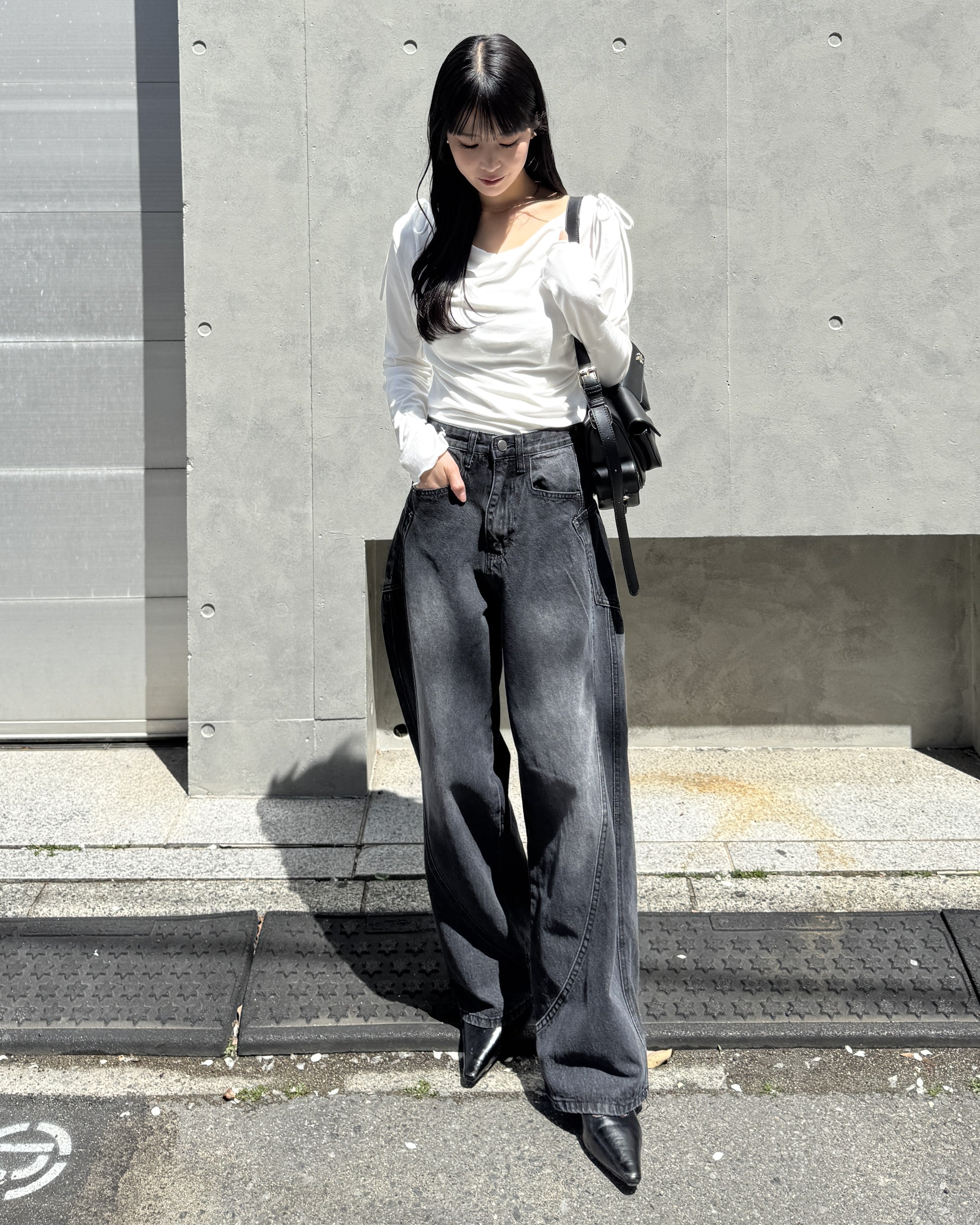 model:162cm/アイボリー