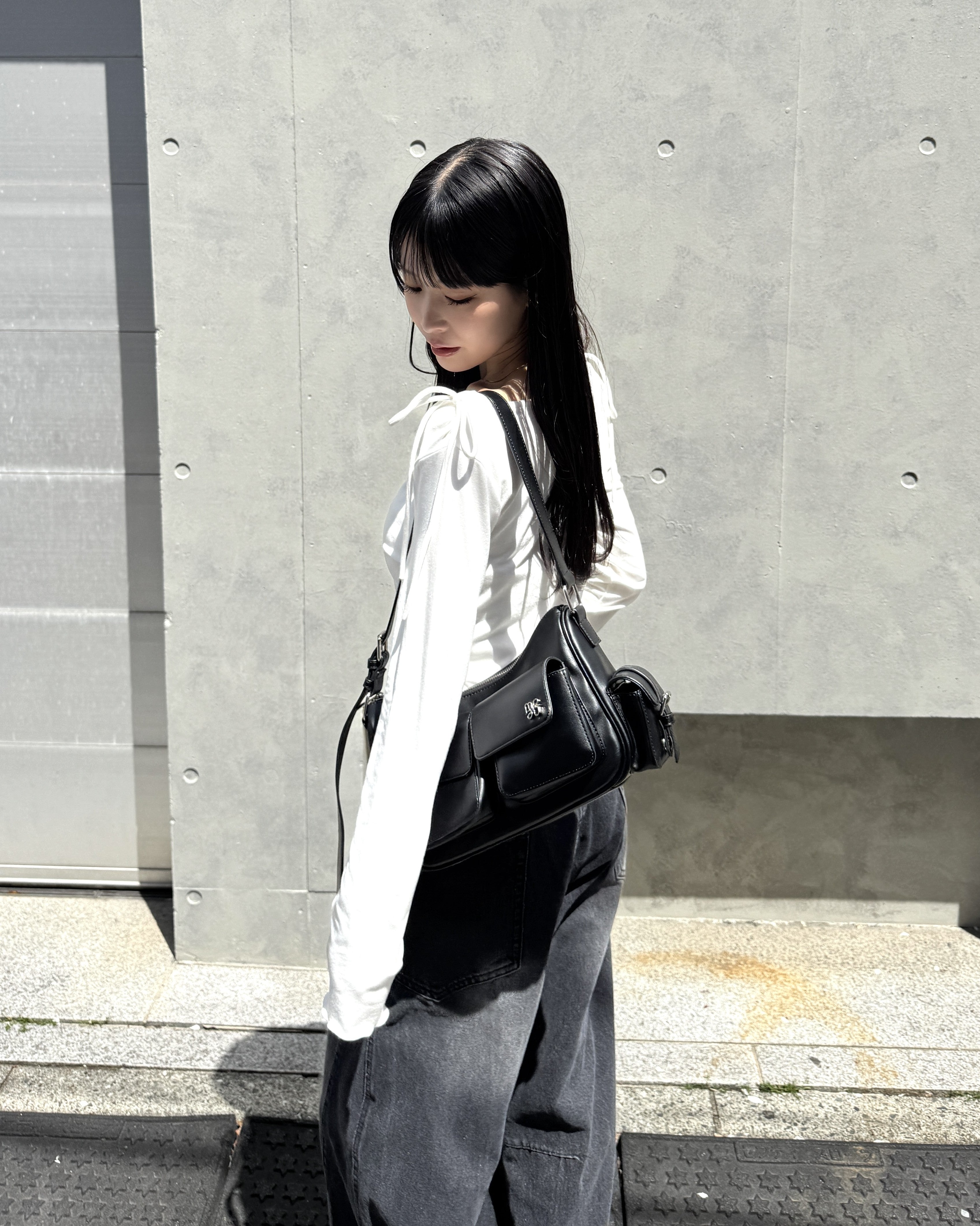 model:162cm/アイボリー