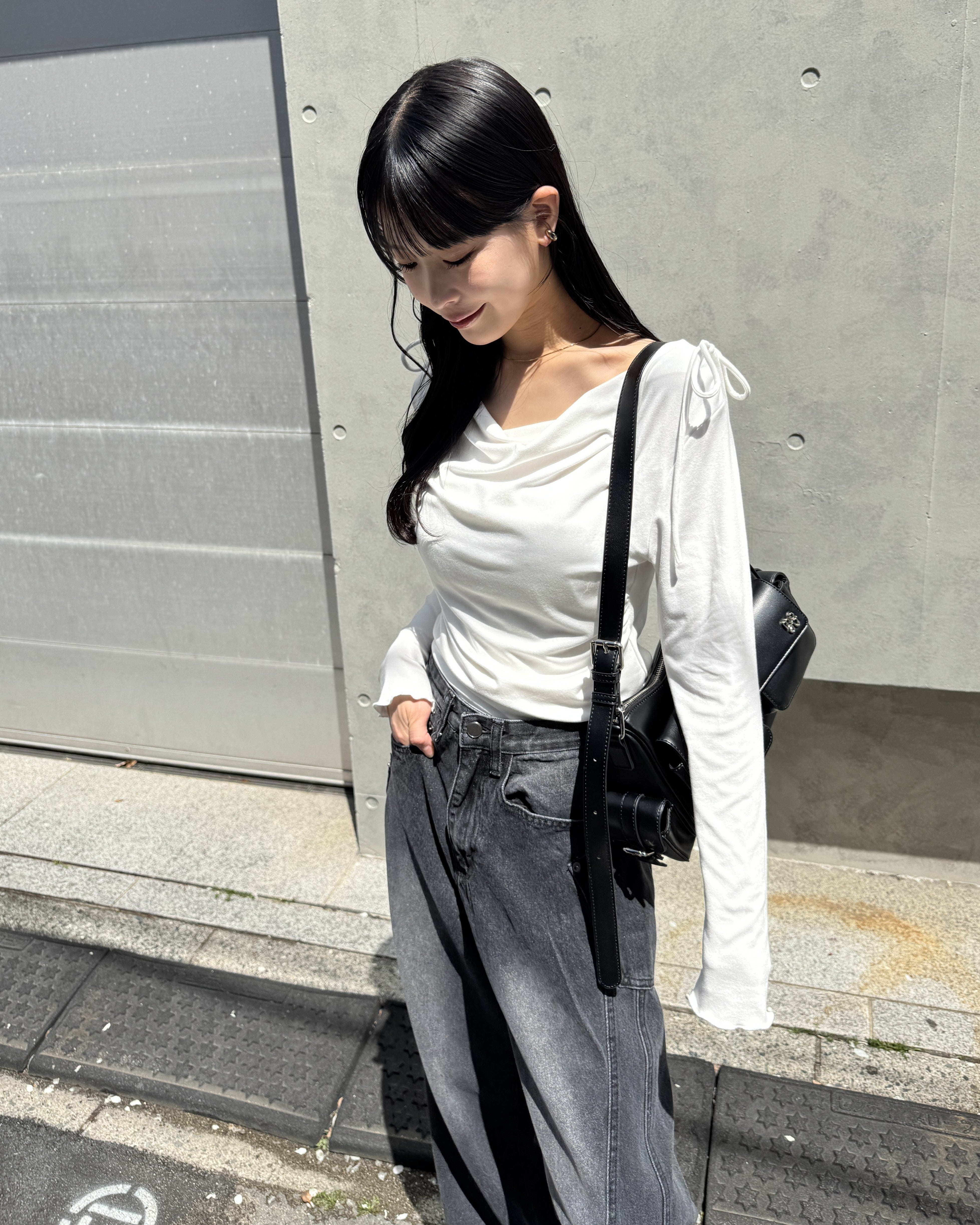 model:162cm/アイボリー