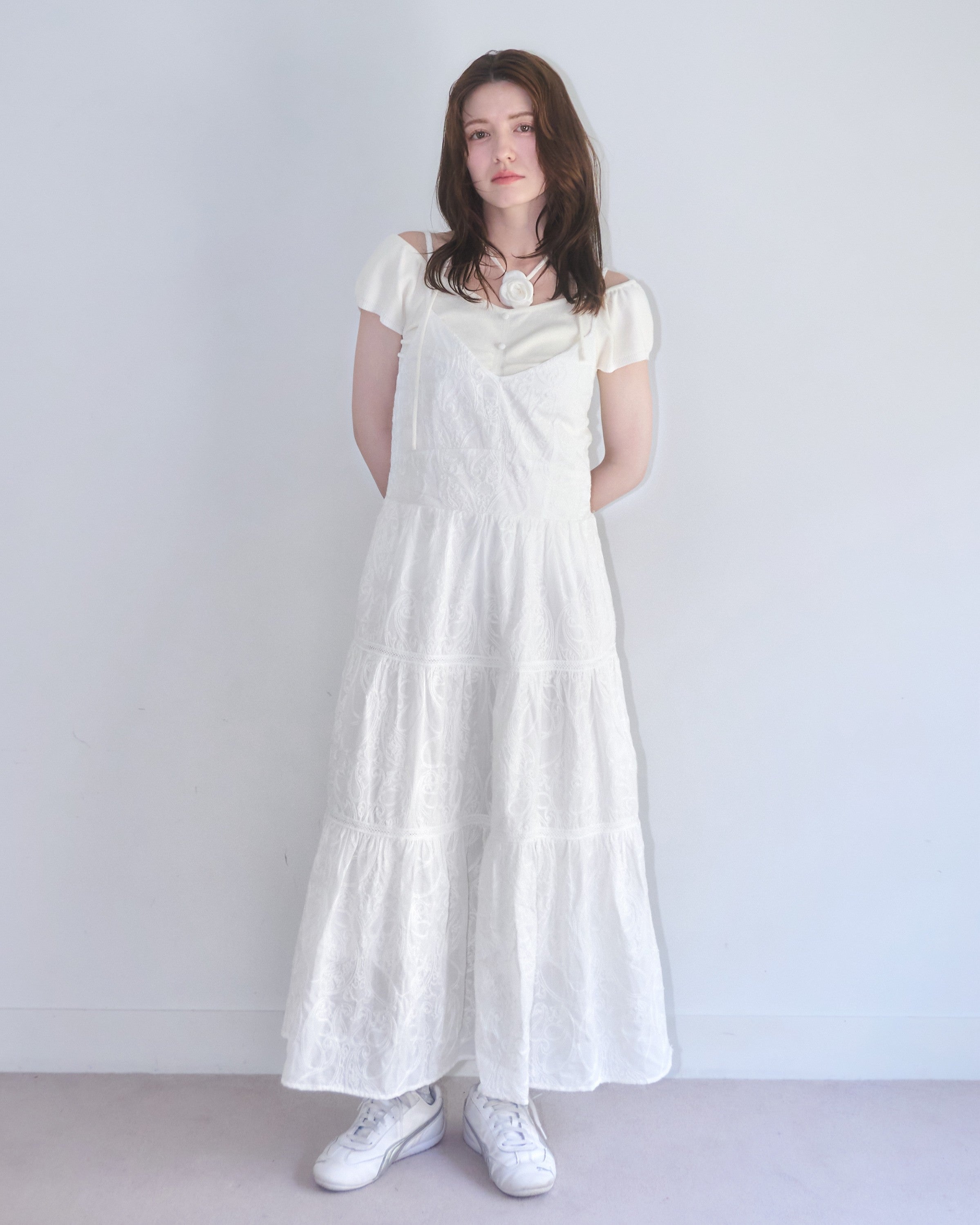 model:155cm/ホワイト