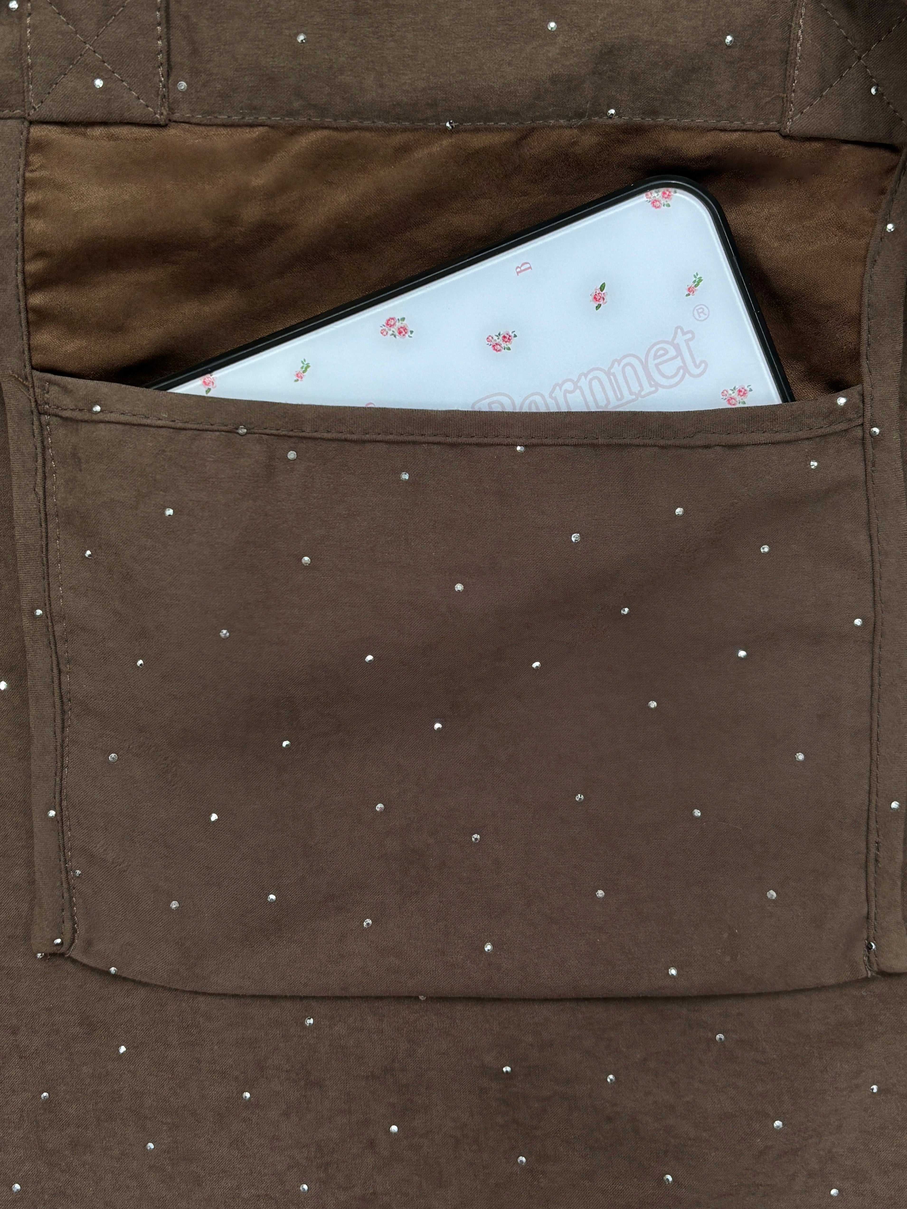 Bijou ribbon tote bag