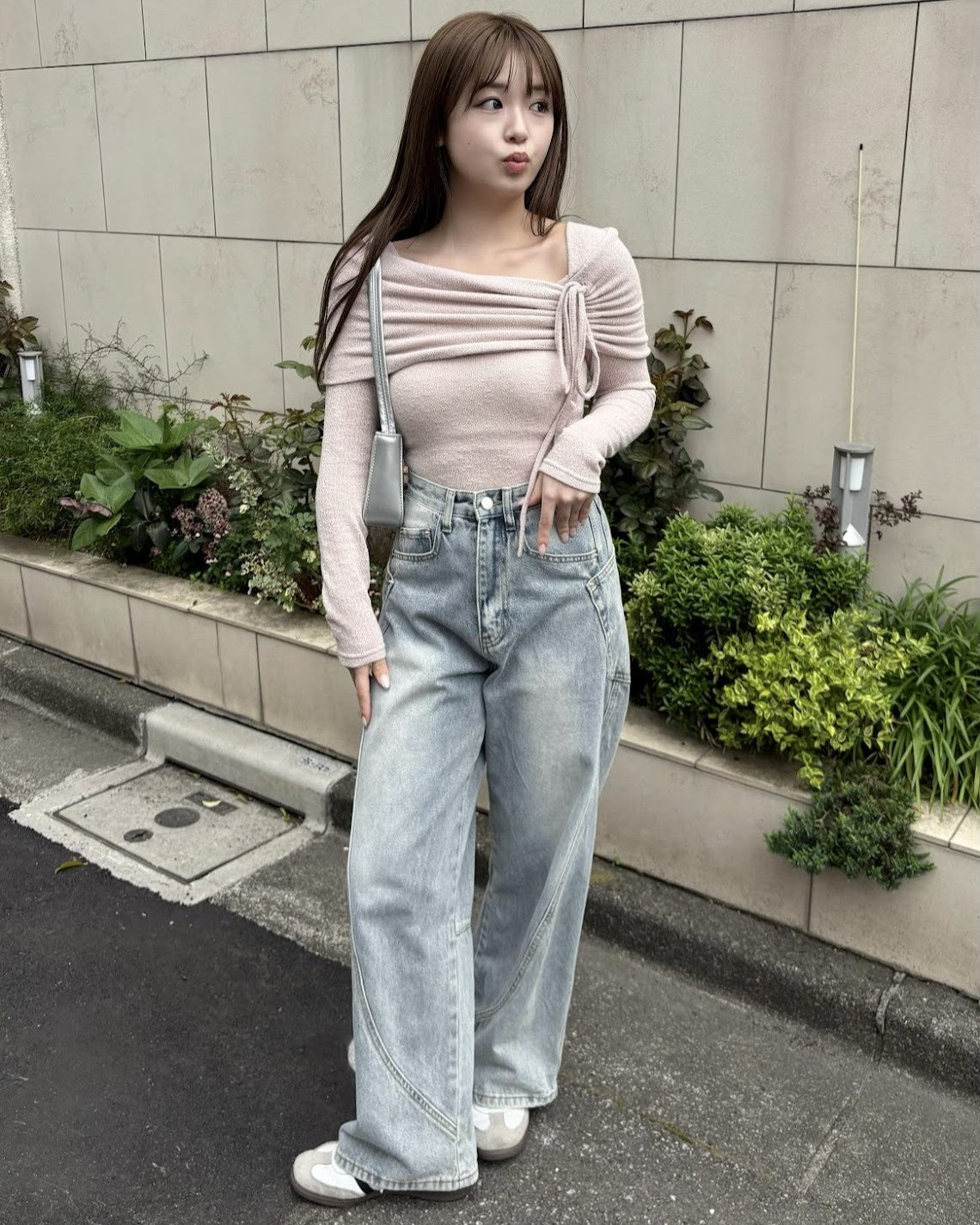 model:150cm/ライトブルーS