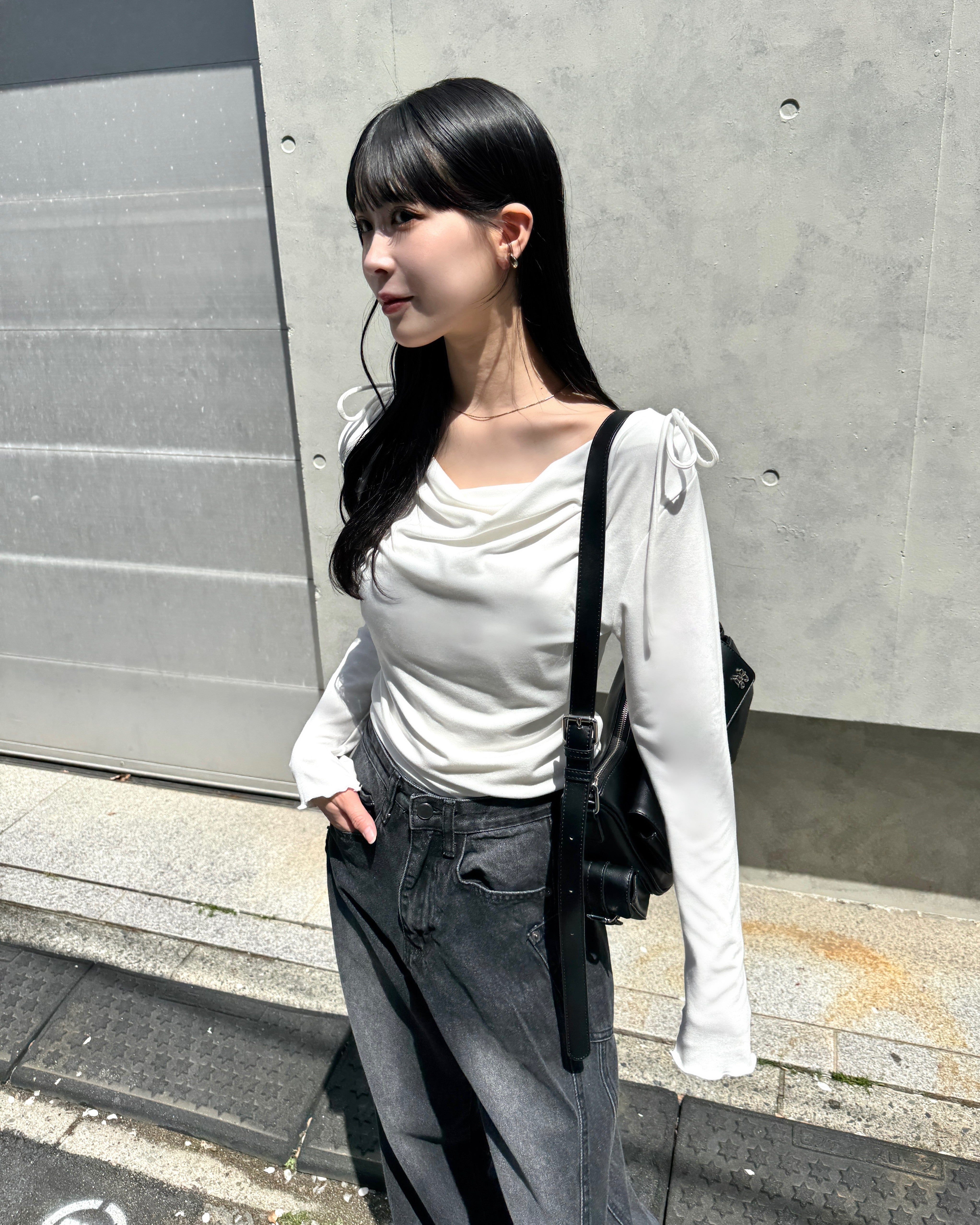 model:162cm/アイボリー