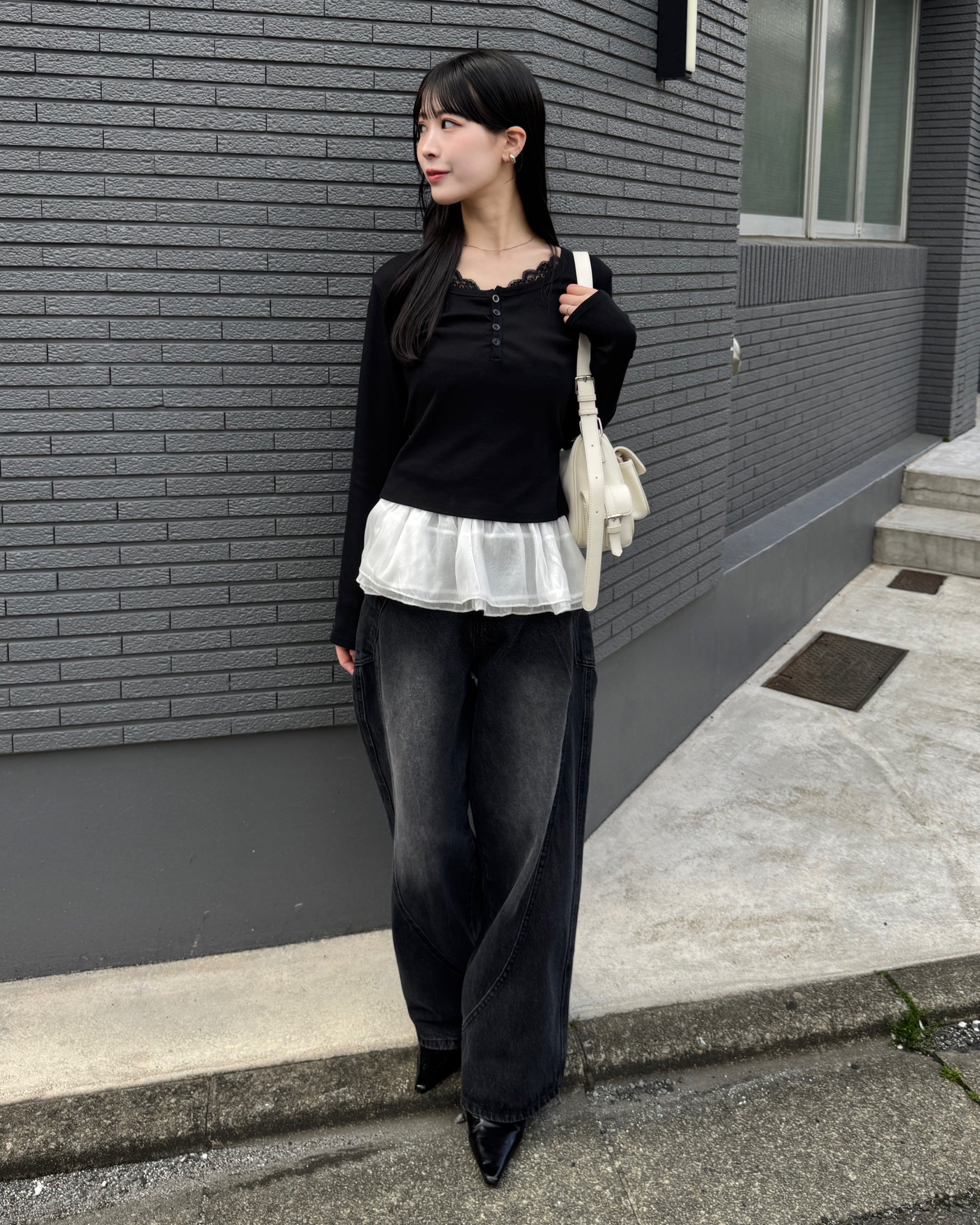 model:162cm/ブラックM