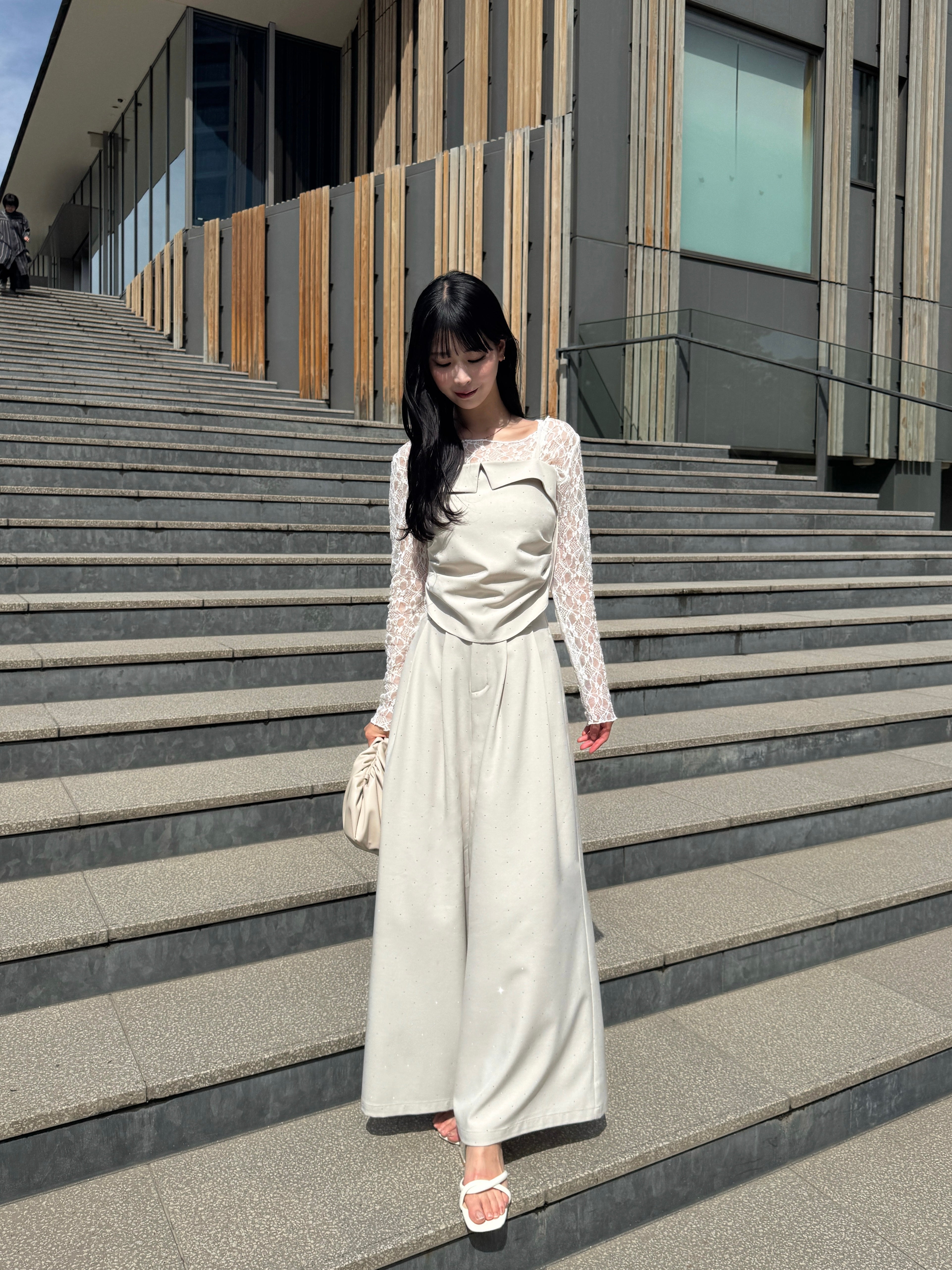 model:163cm/ベージュM