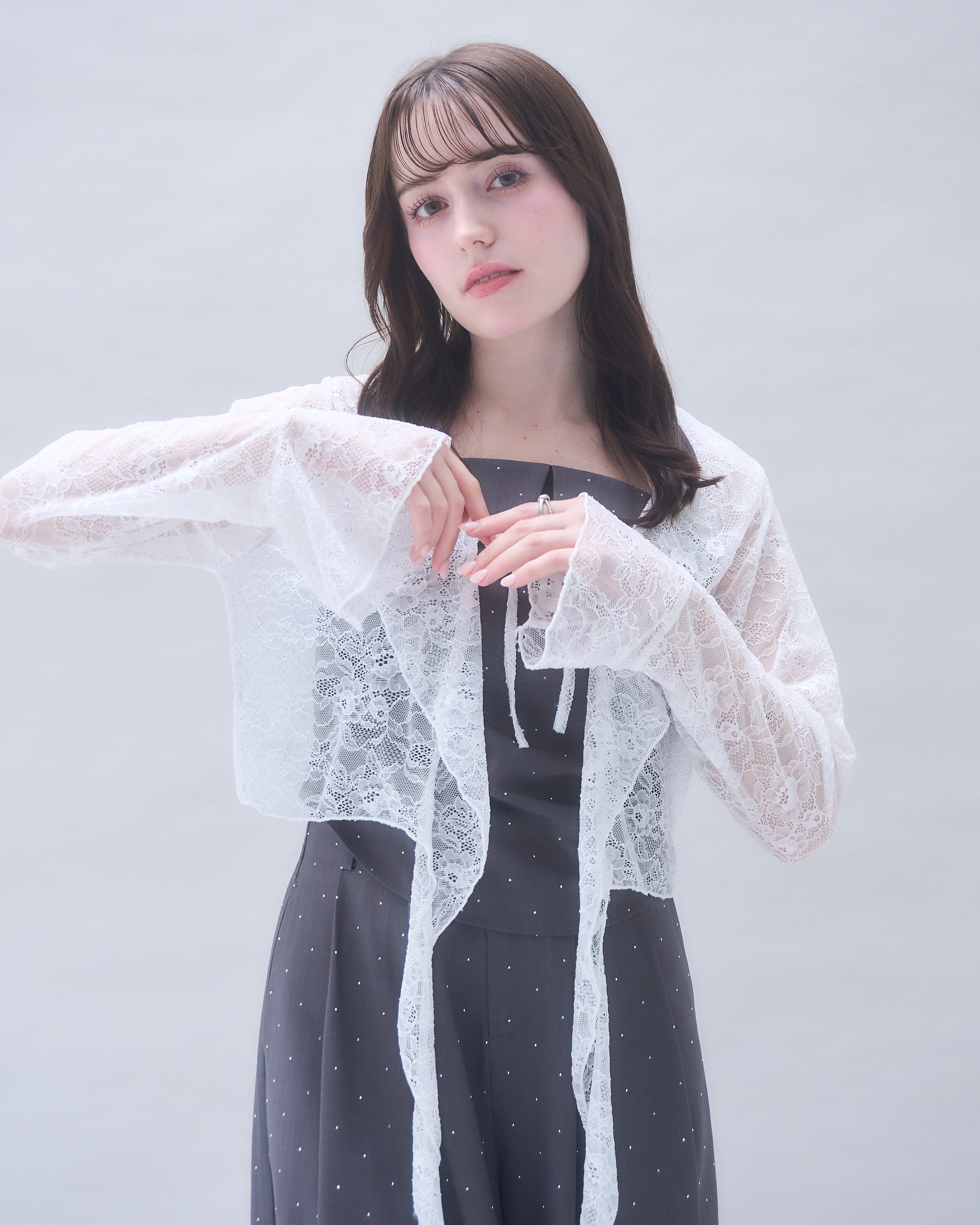 model:160cm/ホワイト