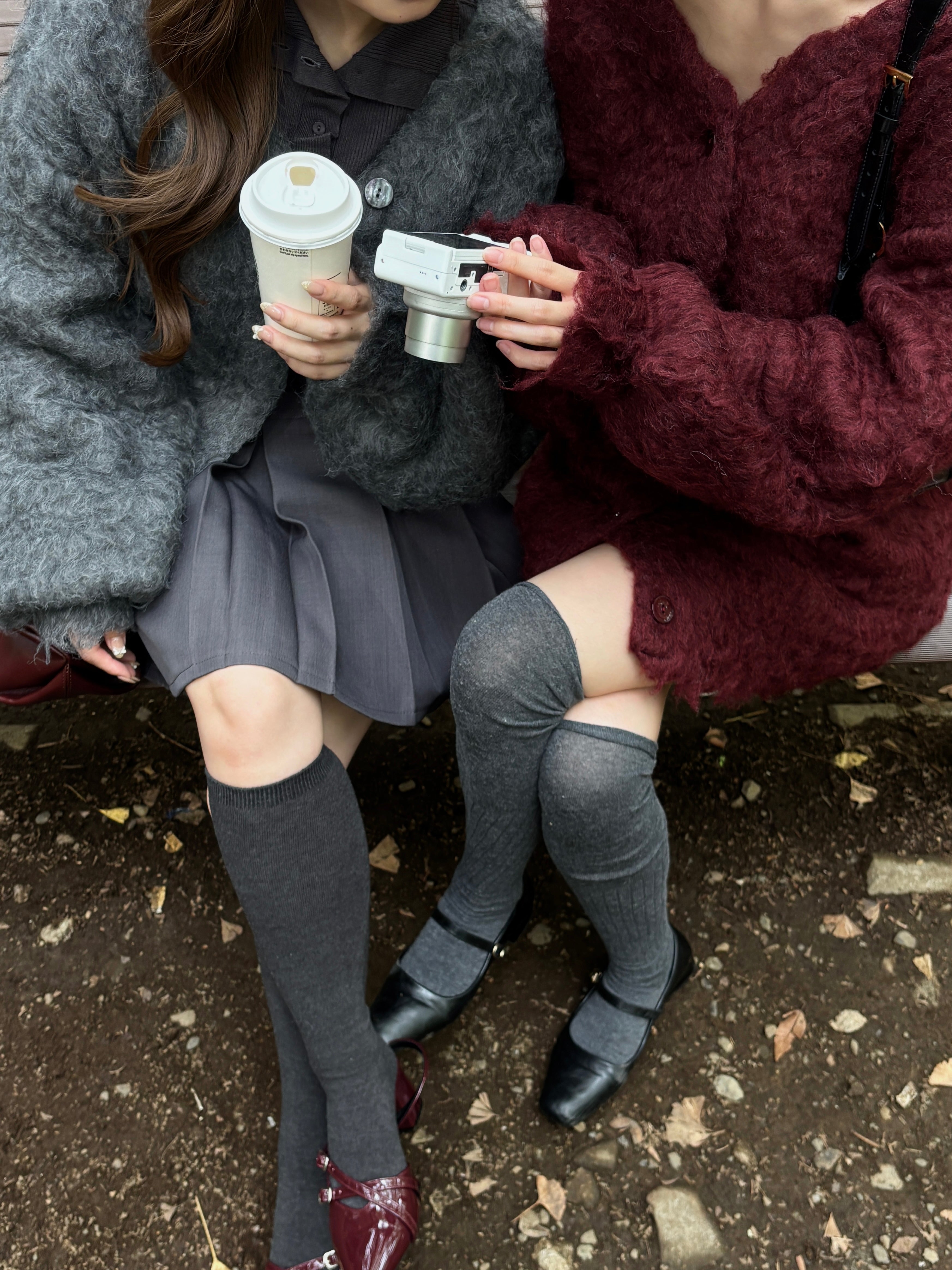 蓬鬆的針織開衫