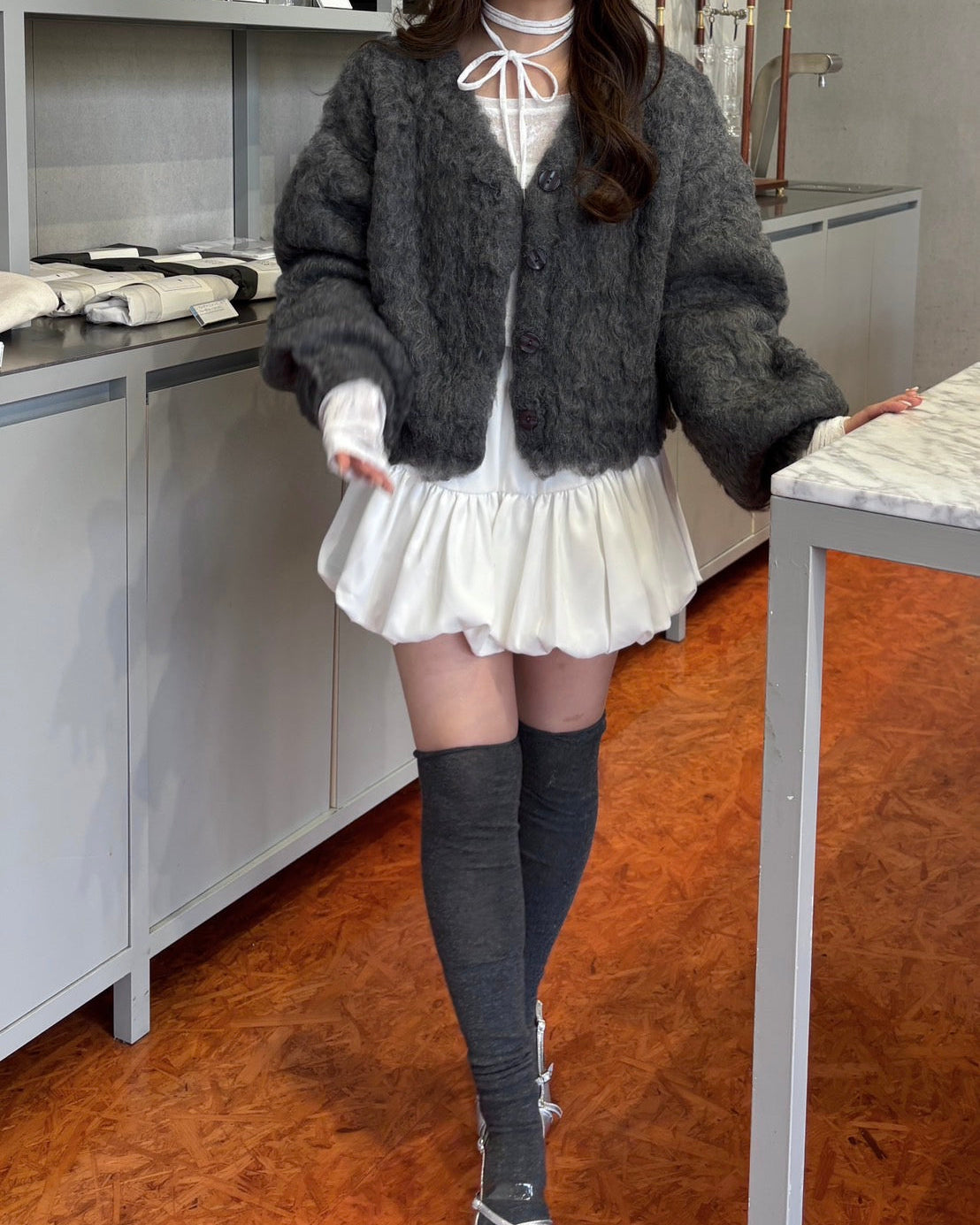 ボリュームバルーンスカート