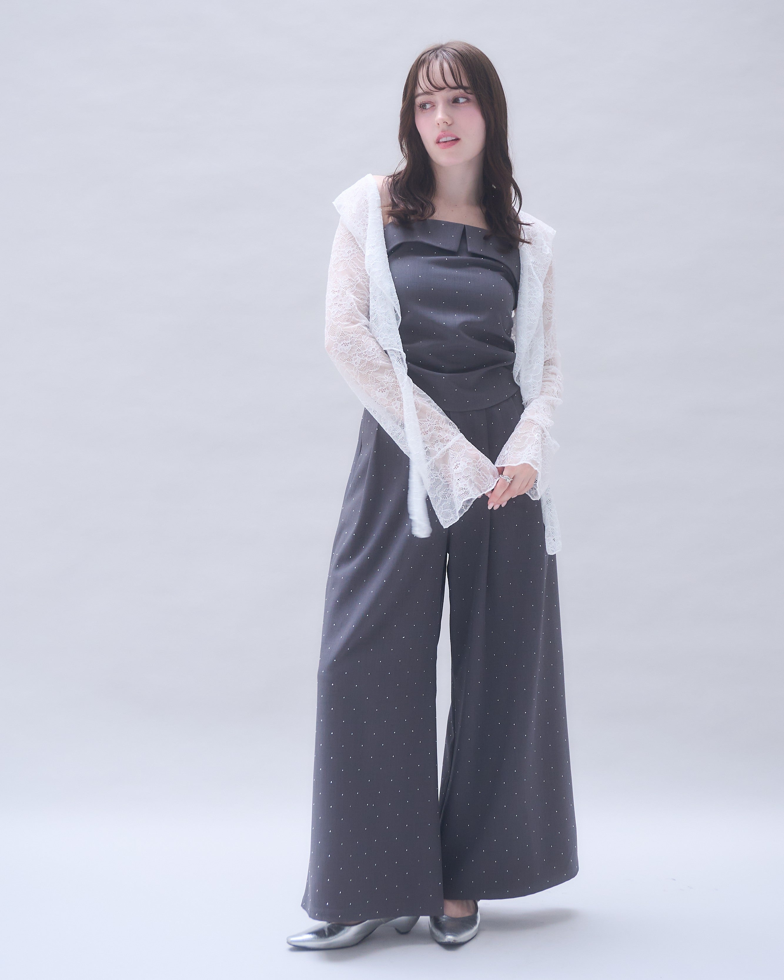 model:160cm/ホワイト