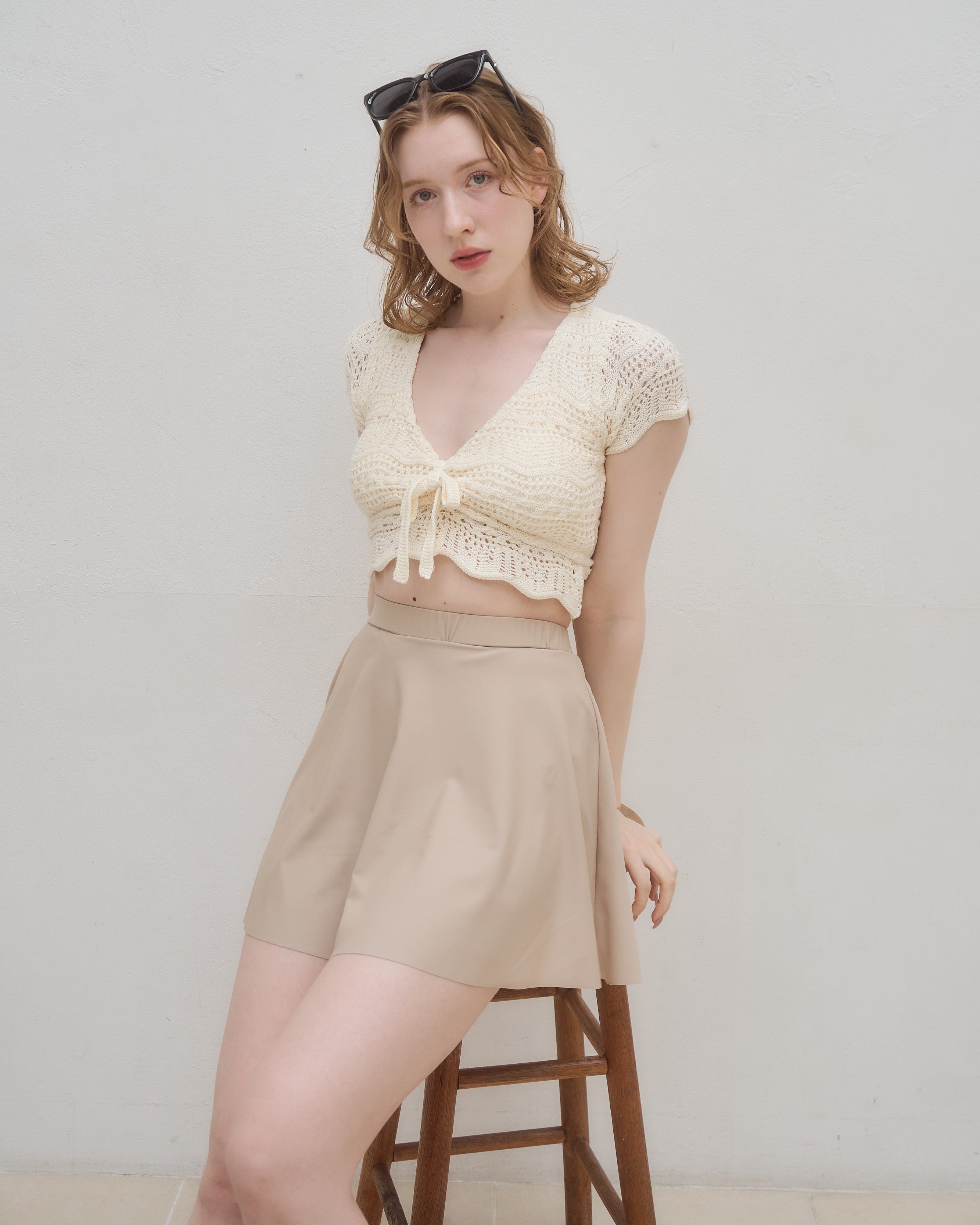 2wayクロシェ水着