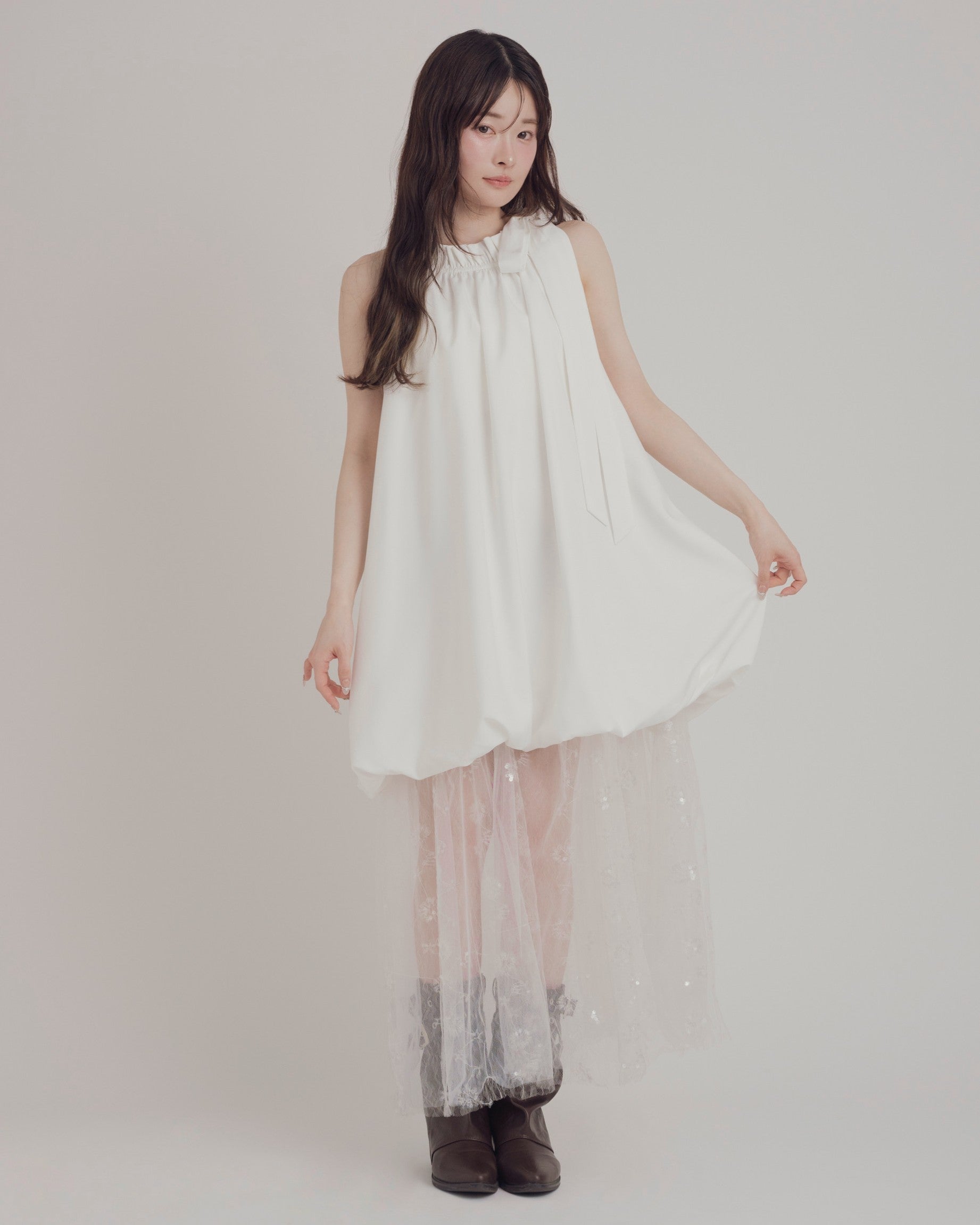 【予約】マルチウェイホルターネックワンピース