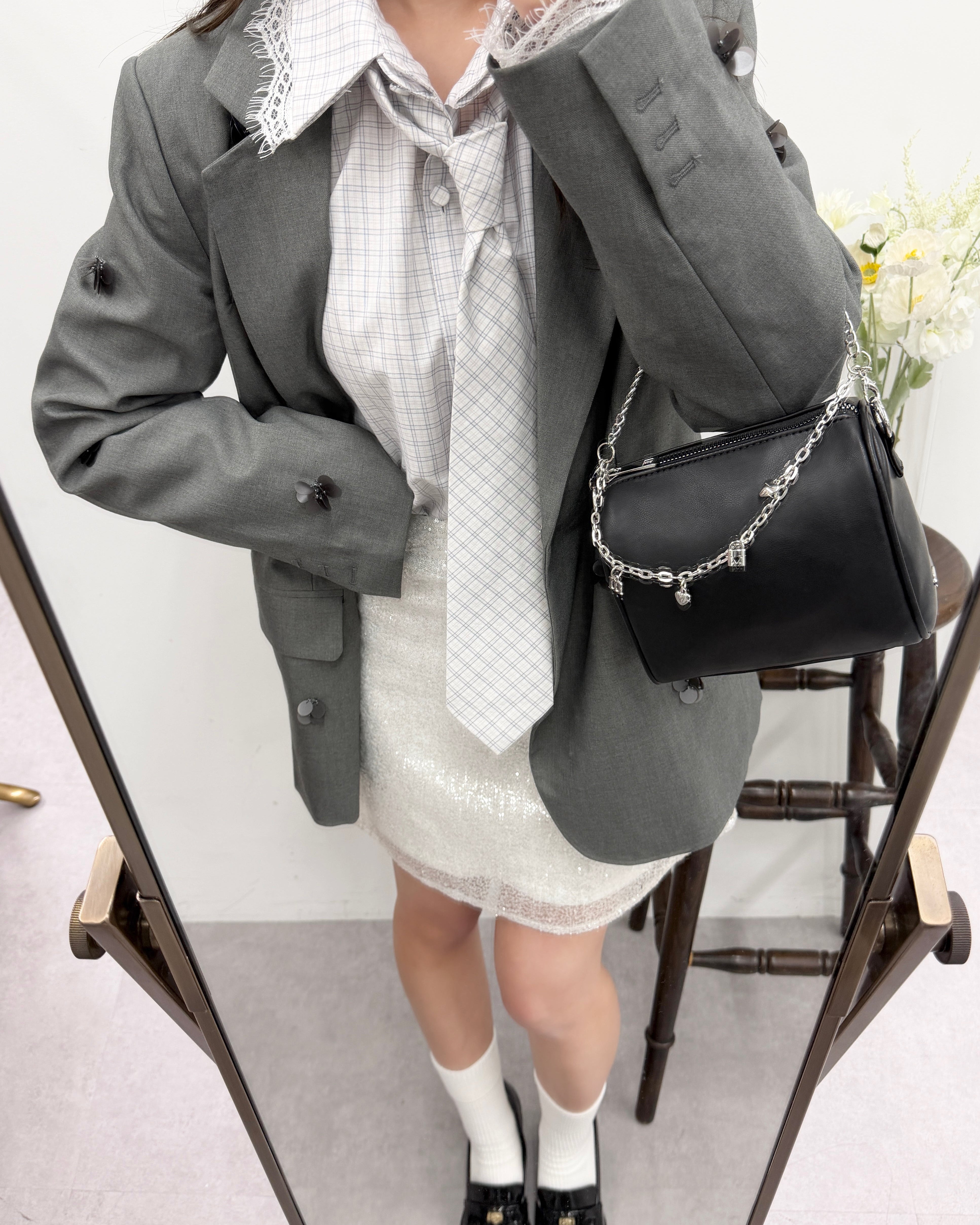 スパンコールミニスカート