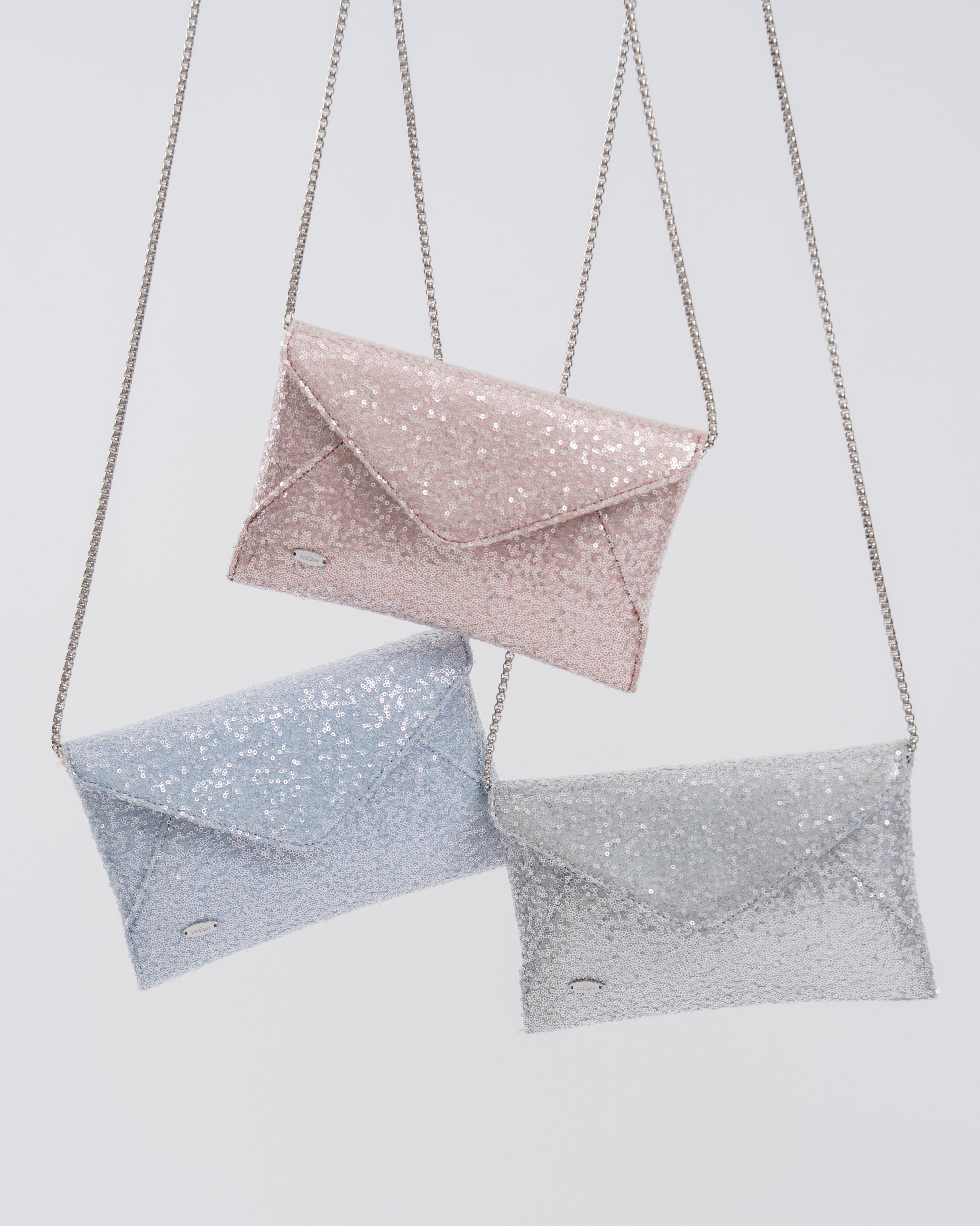 2wayスパンコールレターミニバッグ