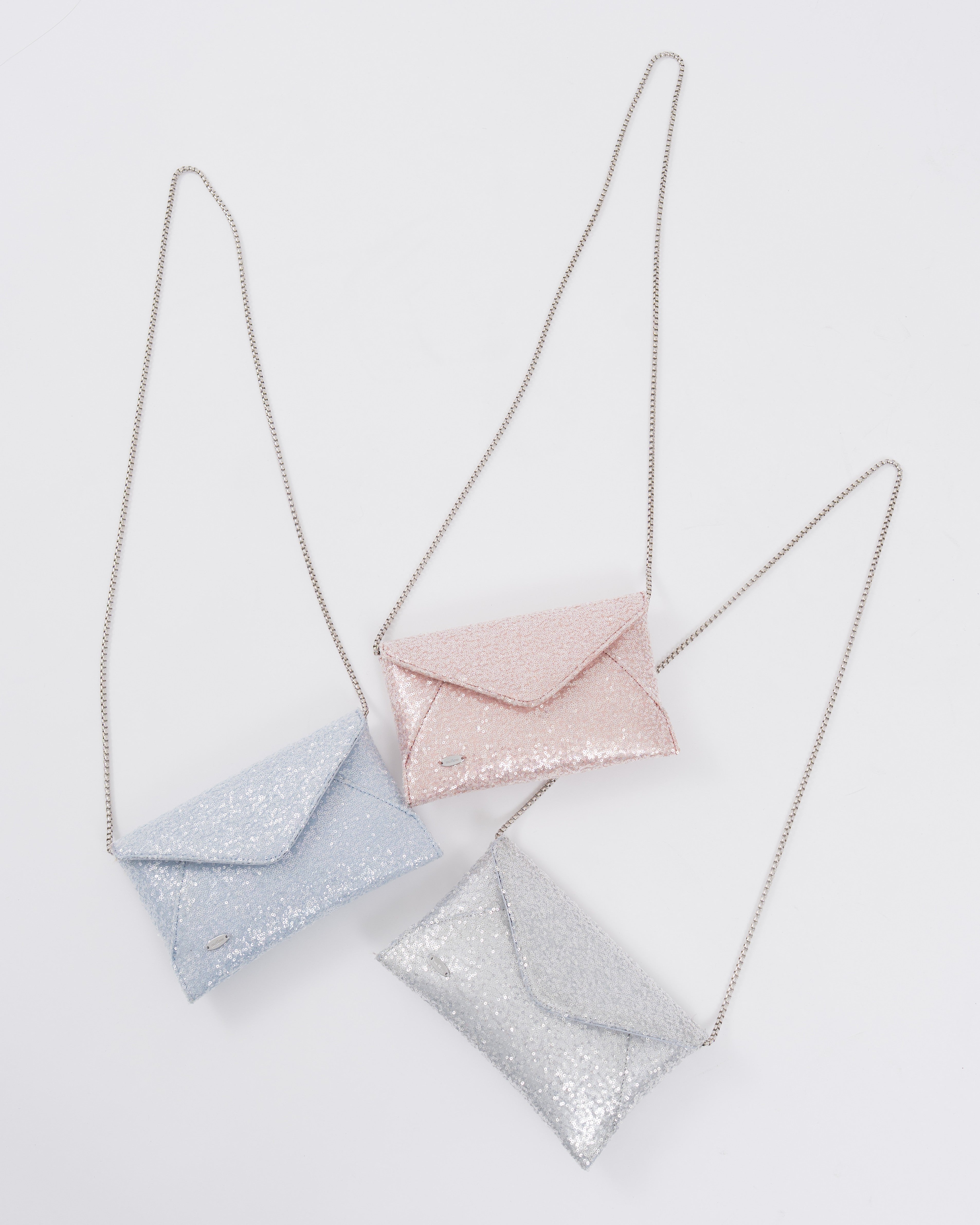 2wayスパンコールレターミニバッグ