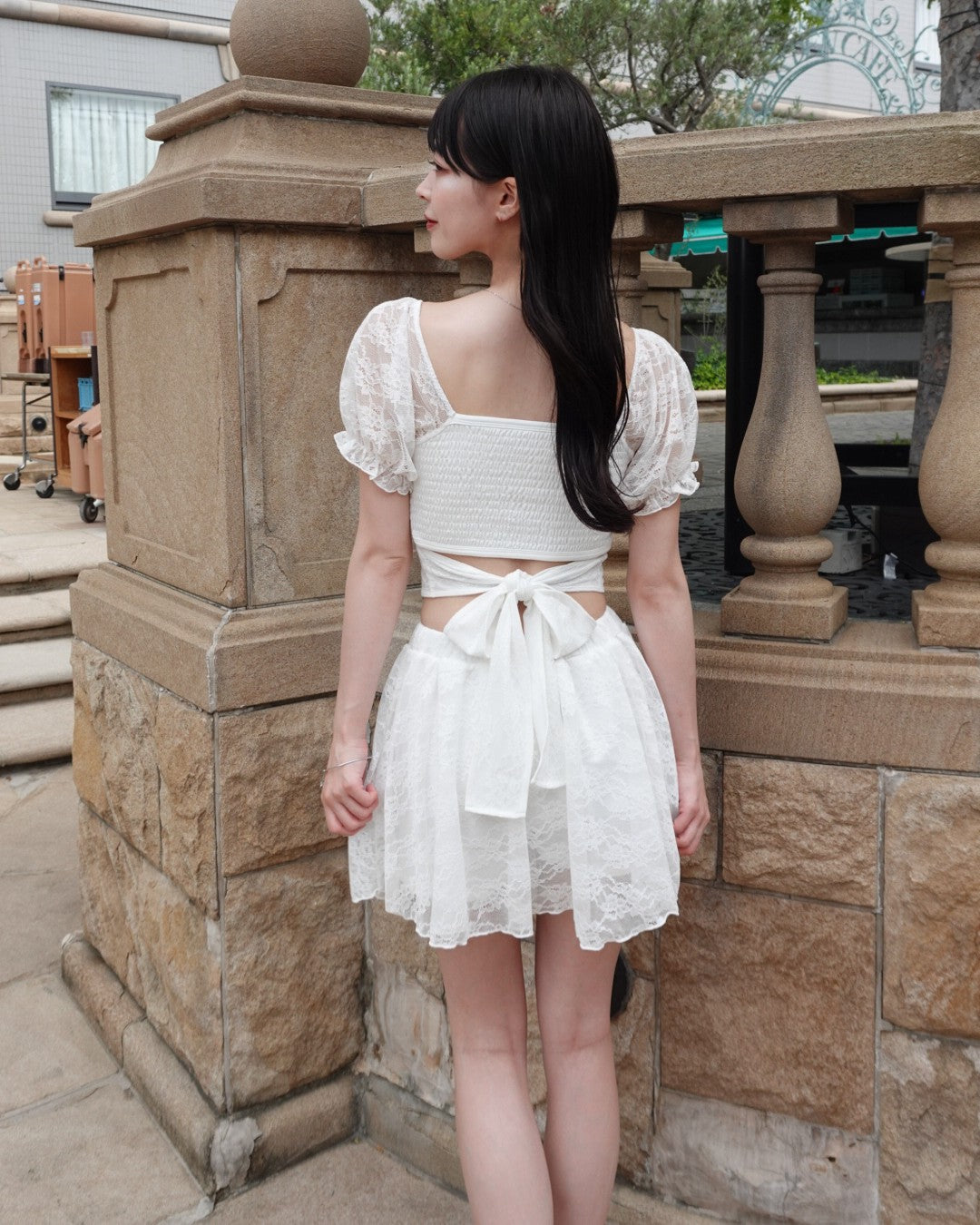 model:164cm/ホワイト