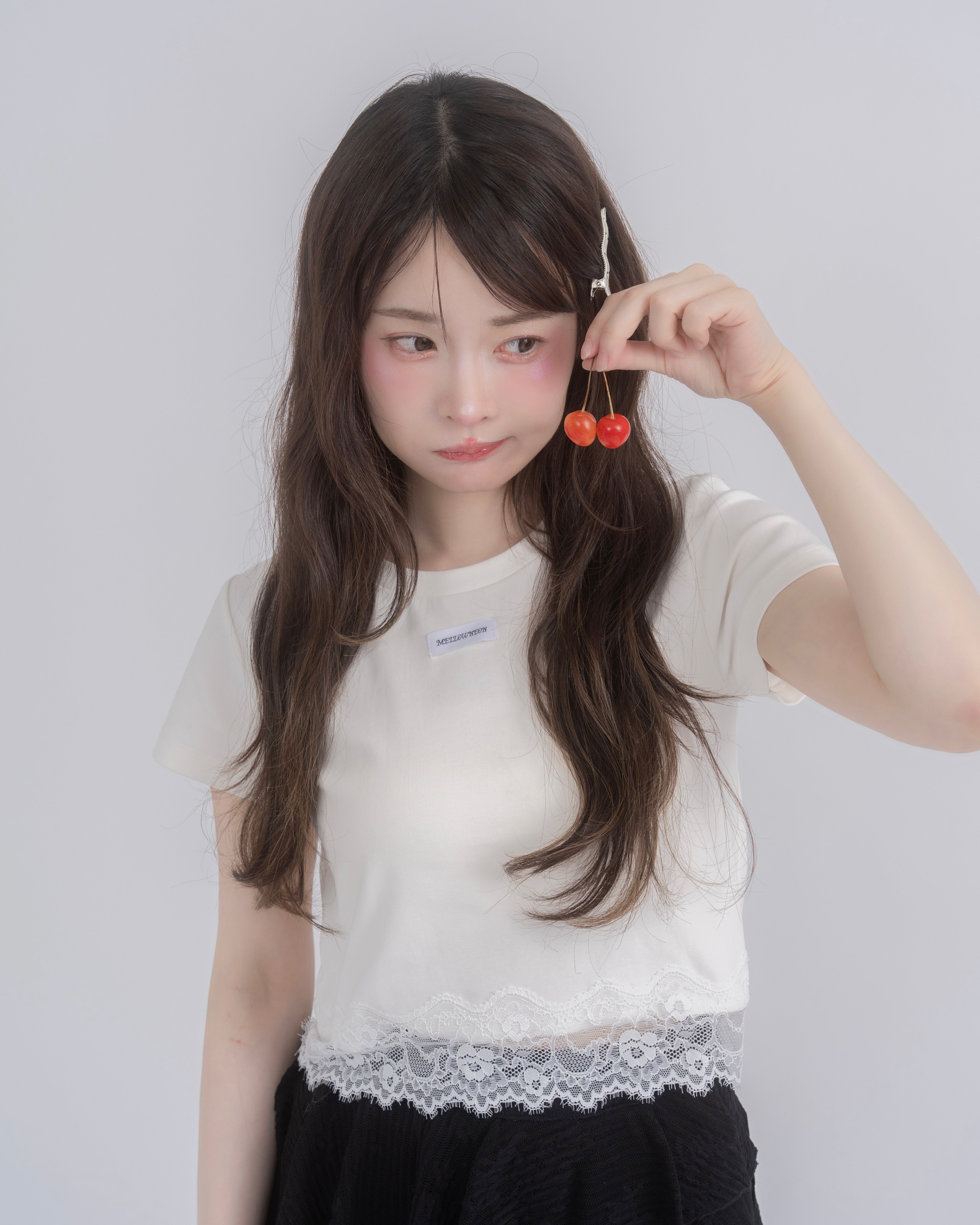 【一部予約】レースヘムTシャツ