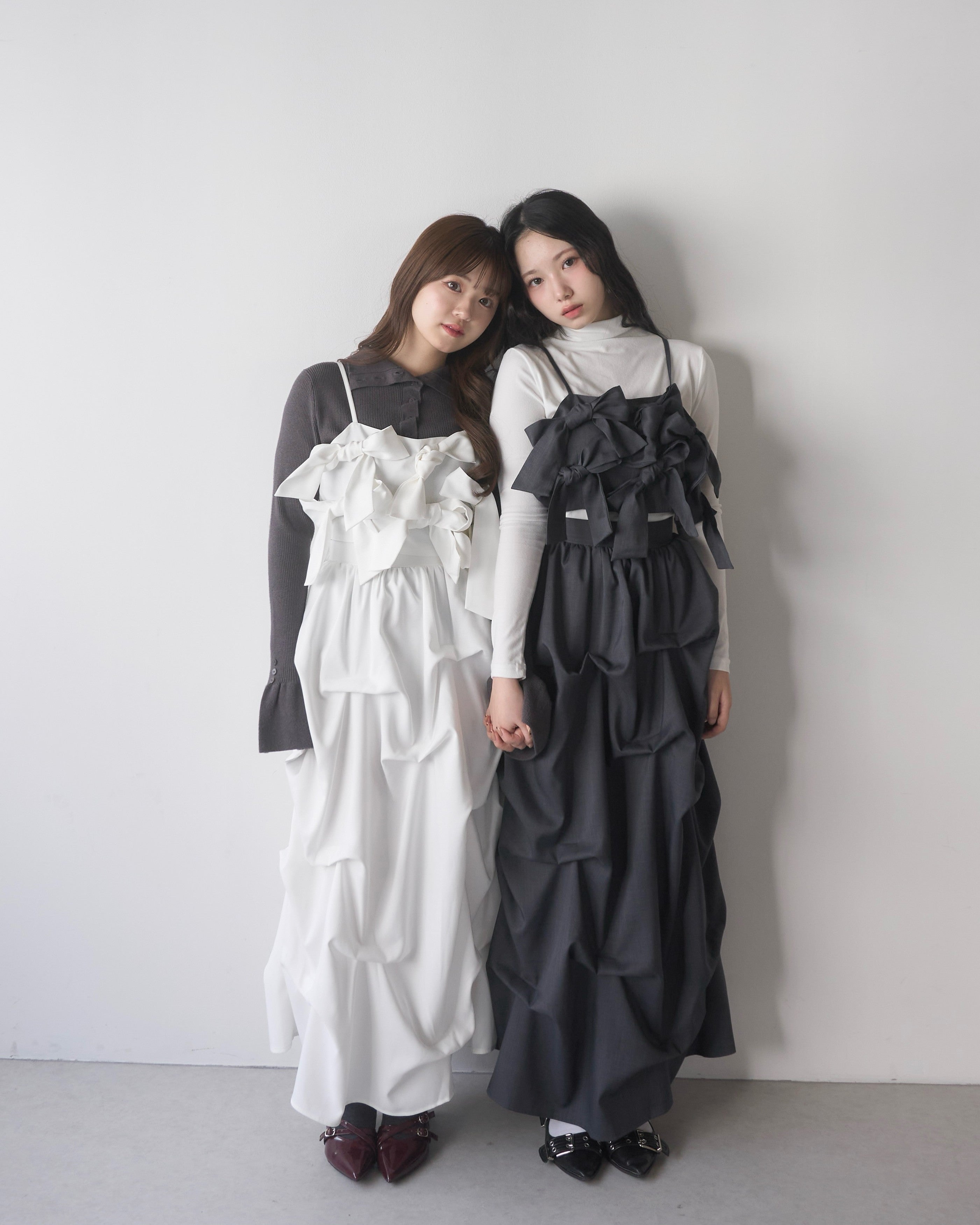 model:150cm/Sサイズ,model:161cm/Mサイズ