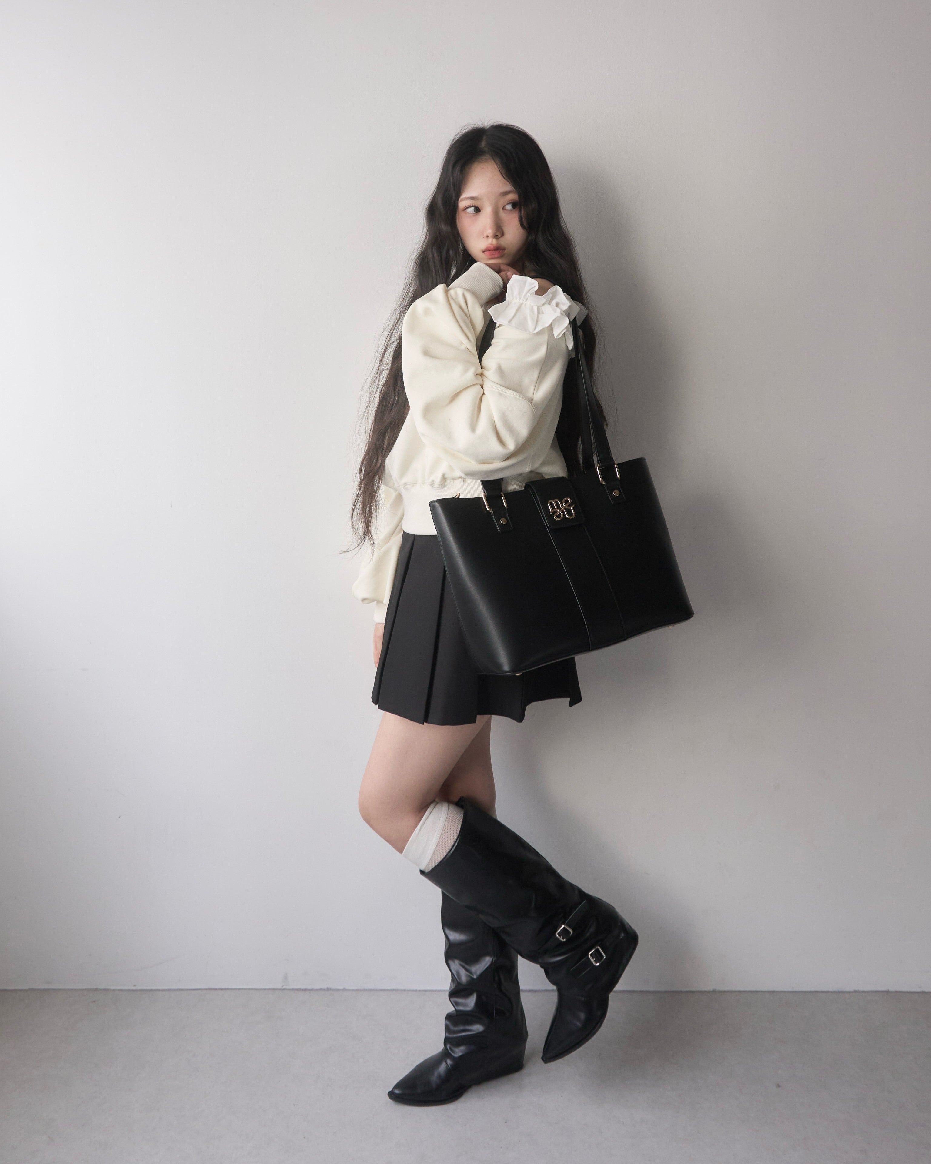 2way A4 logo belt bag