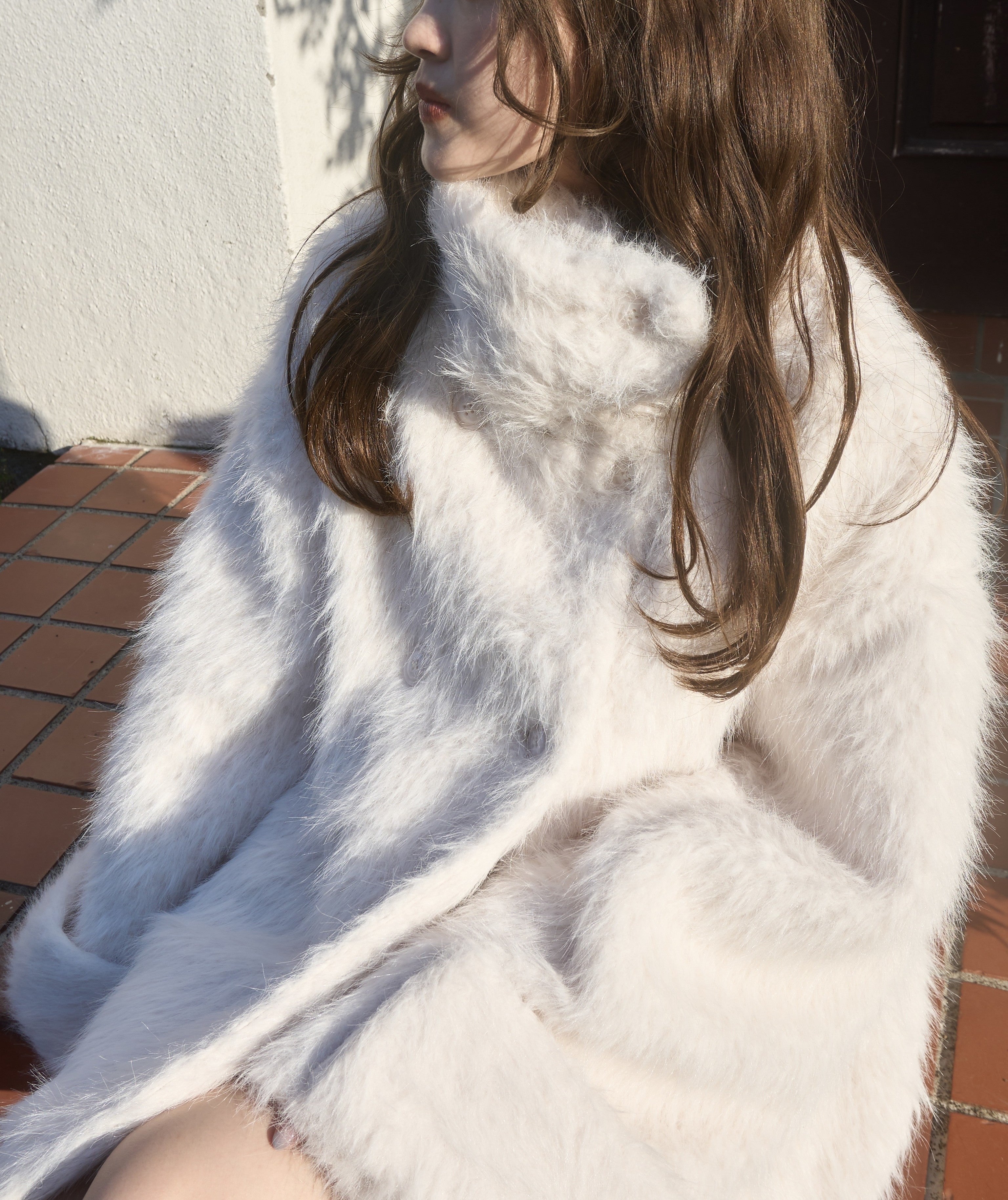 3way攤位衣領毛茸茸的外套