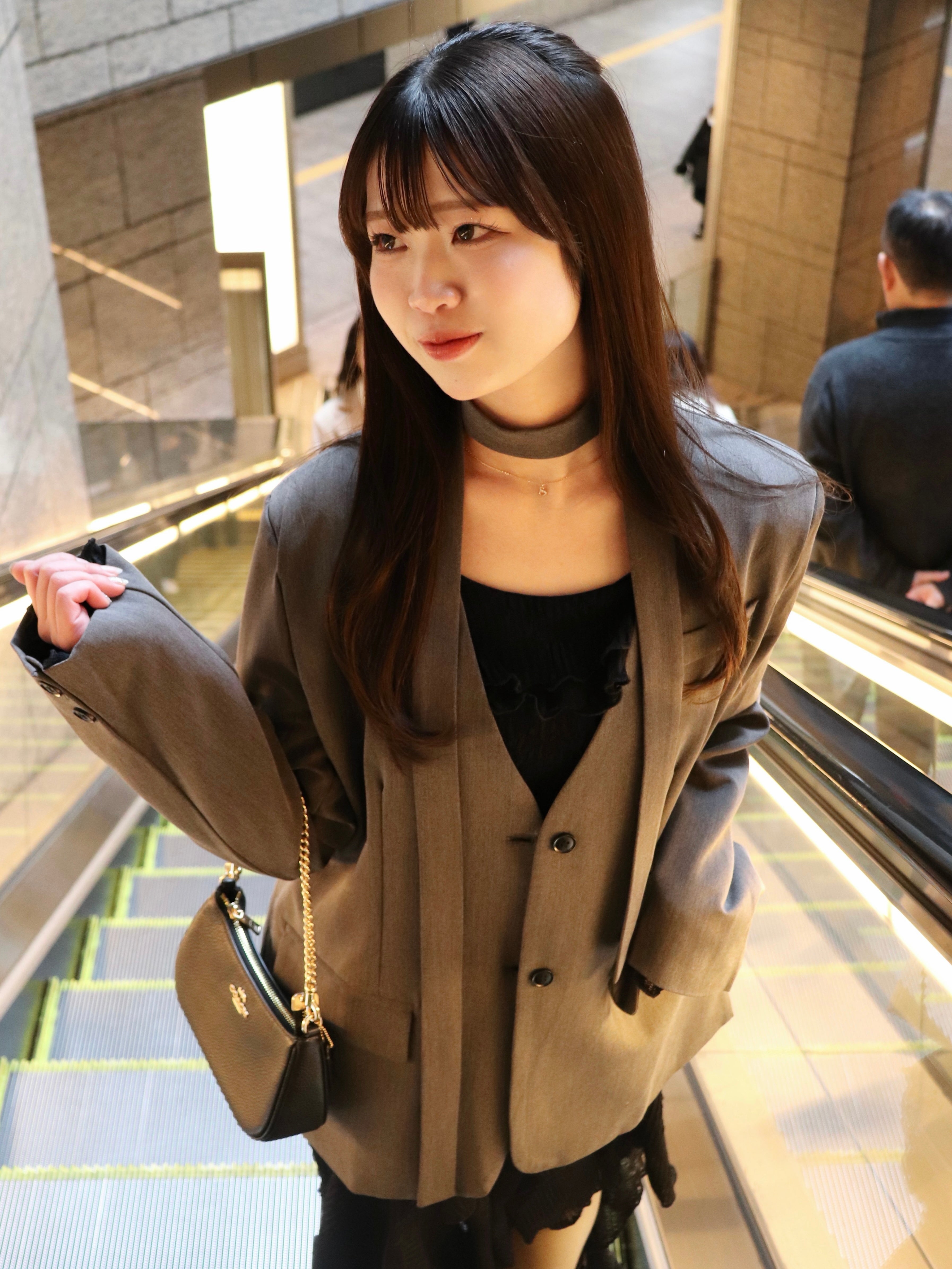 【予約】リボンタイノーカラージャケット