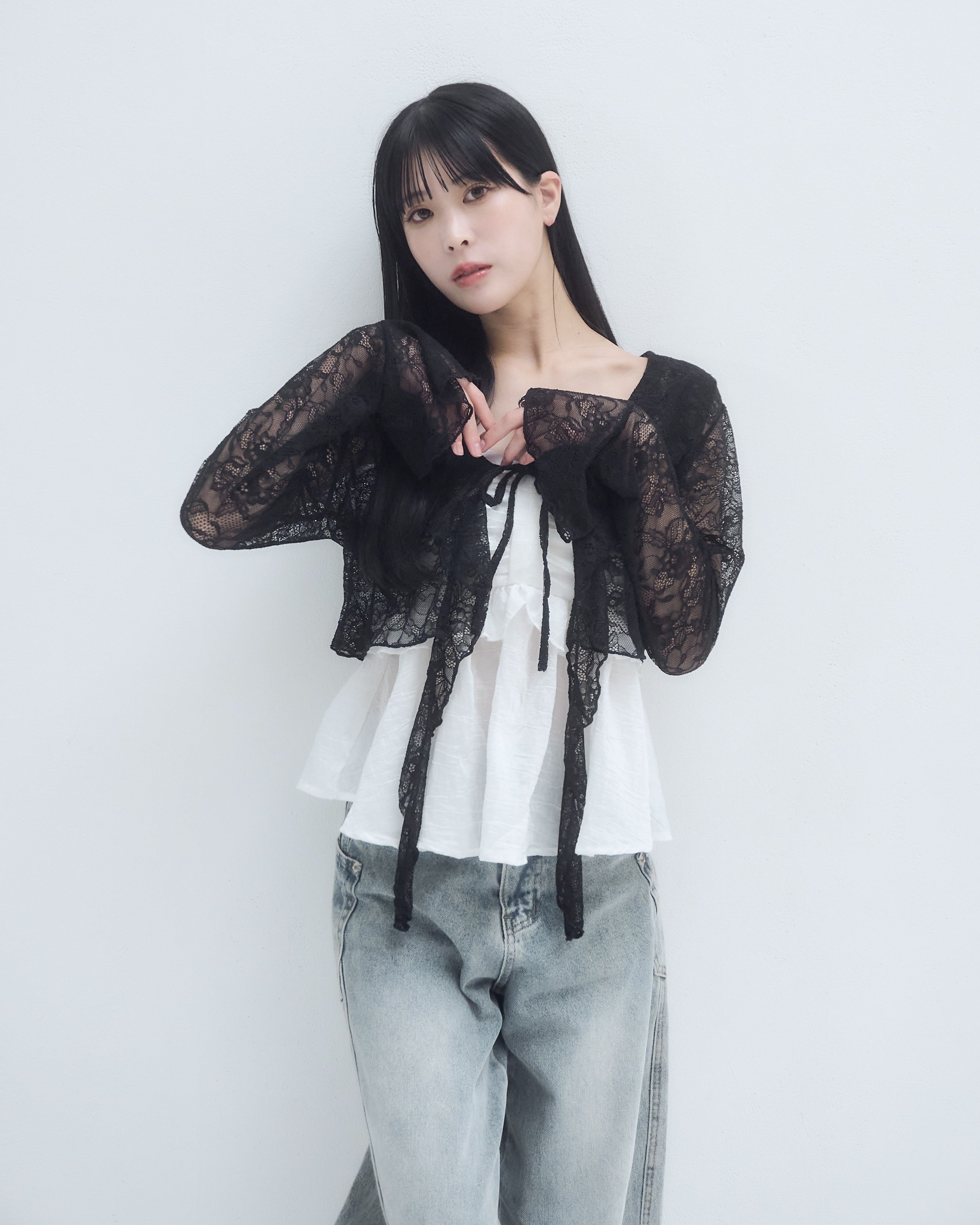 model:164cm/ブラック