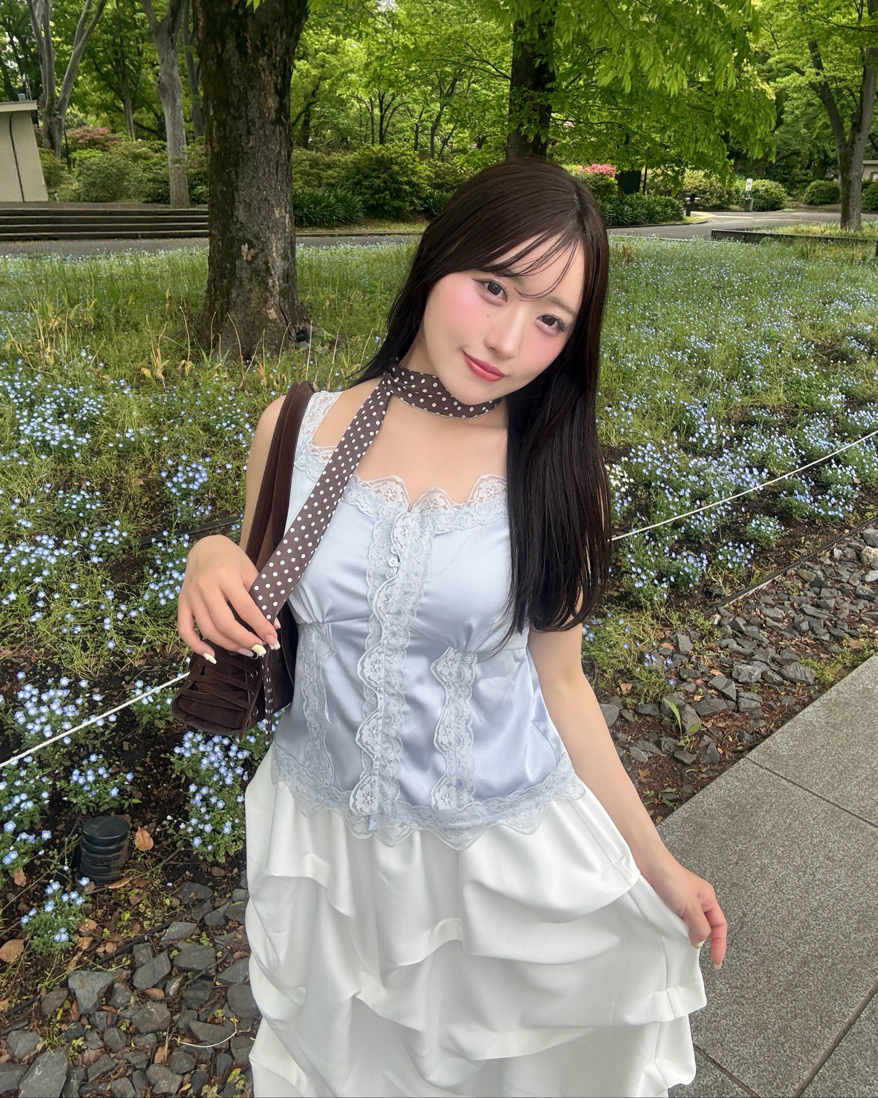 ロゴプレートドットチョーカー