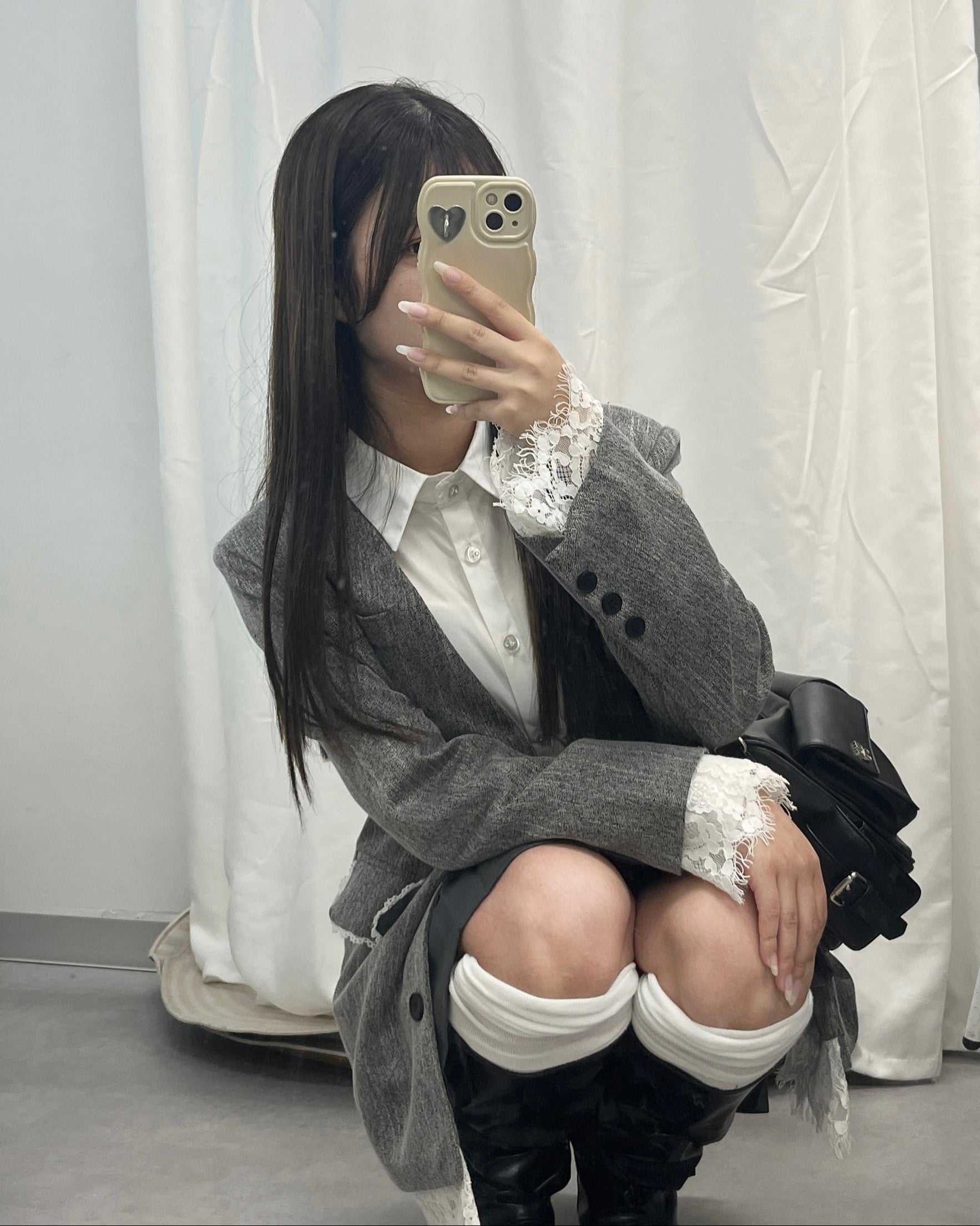 玫瑰酸纹衬衫