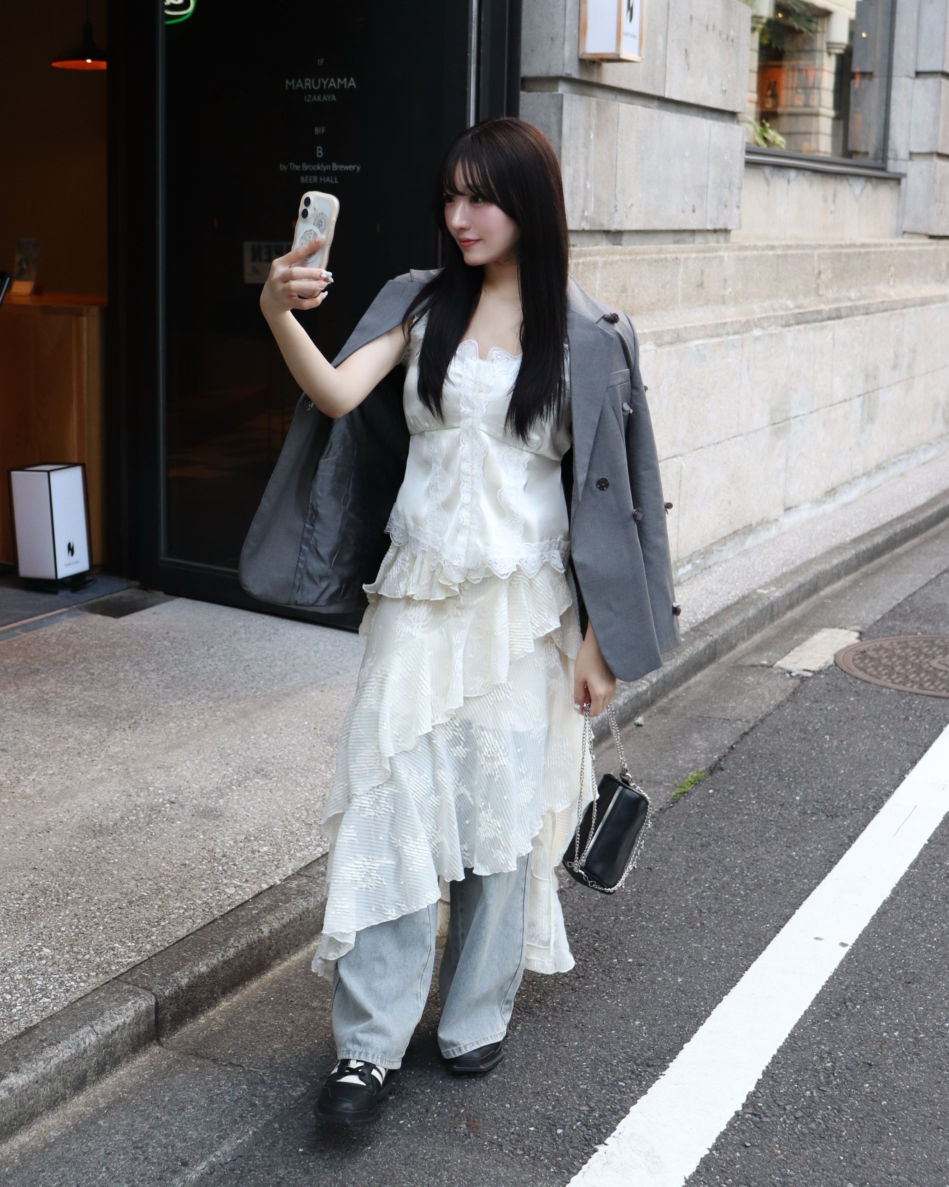 model:157cm/Lサイズ