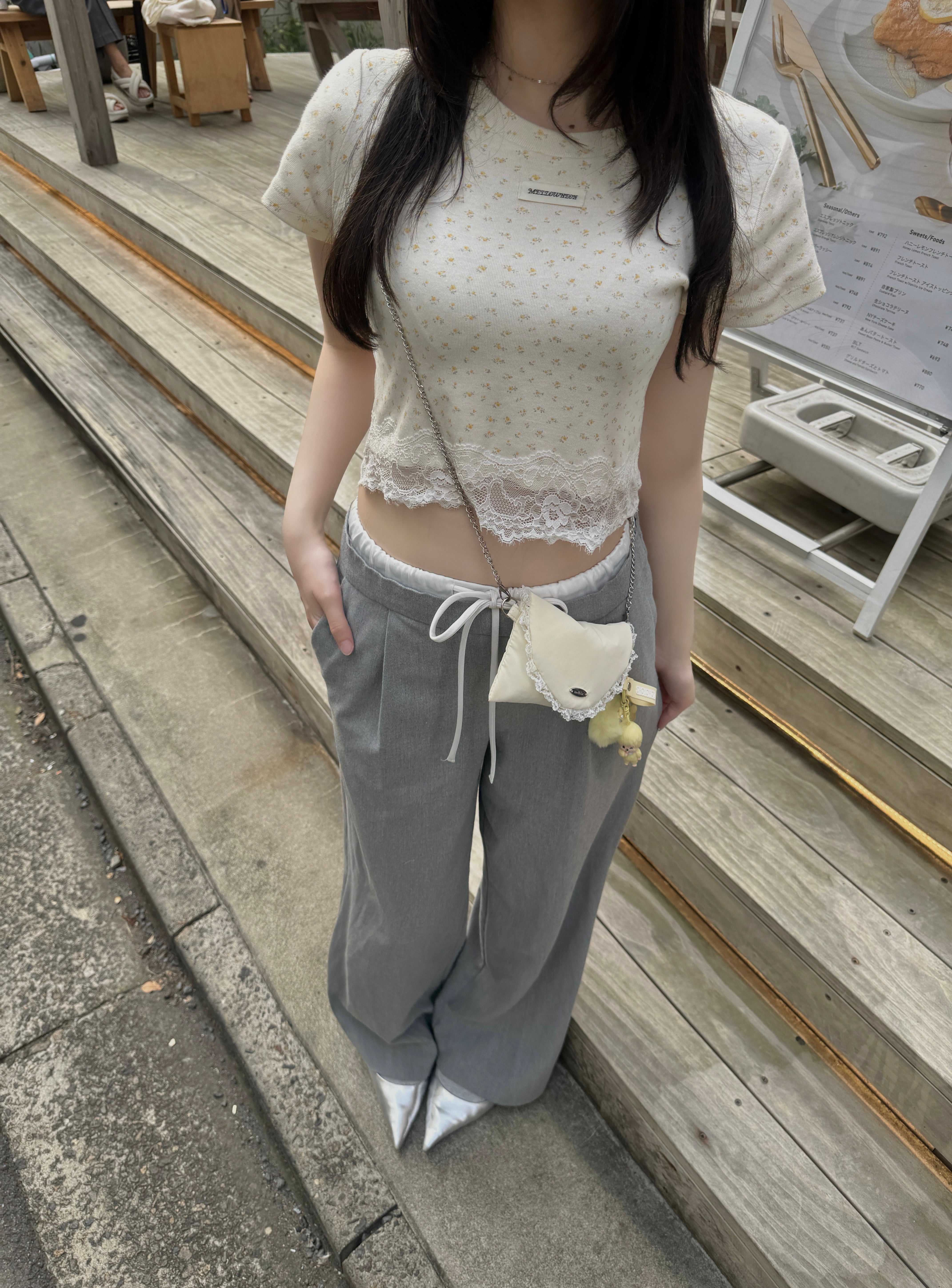 チェーンレースミニポシェット