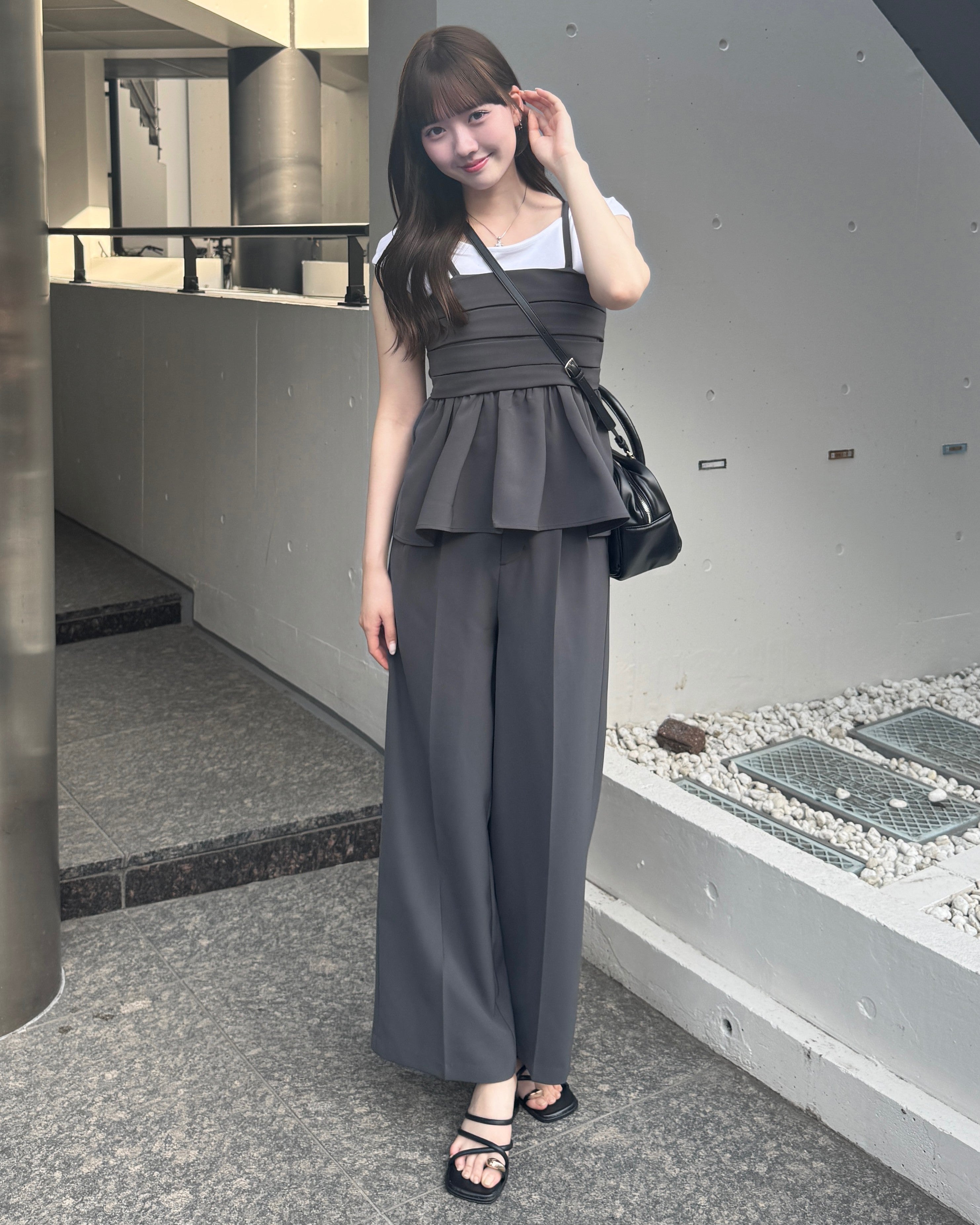 Metal ring sandals