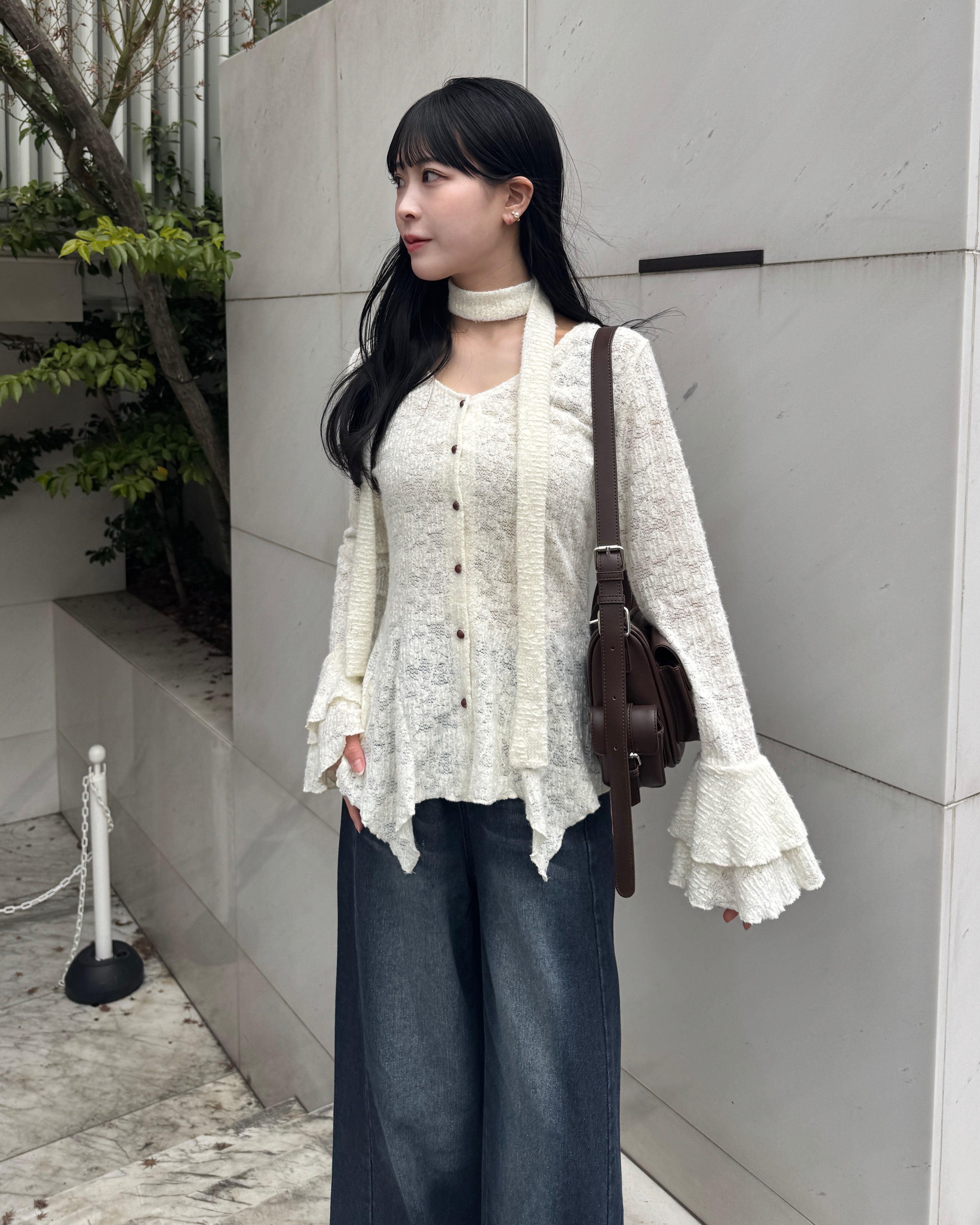 choker蕾絲上衣