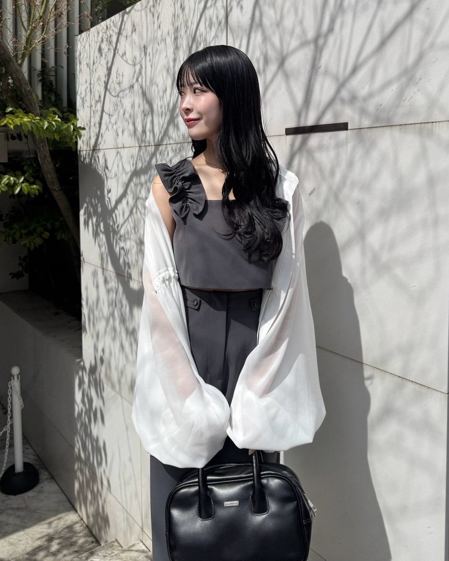 model:162cm/アイボリー