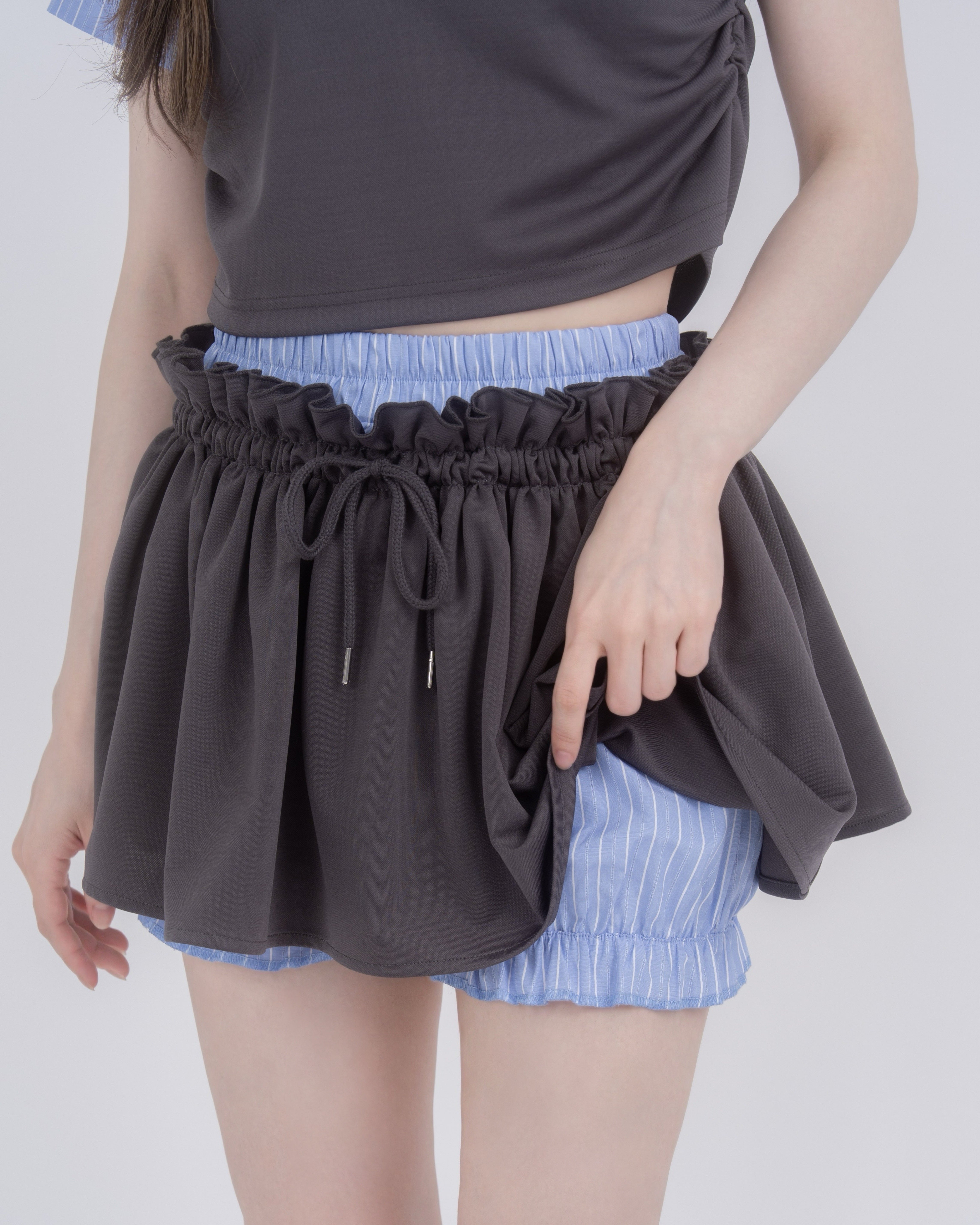 【予約】ダブルウエストスカート&ポロセットアップ